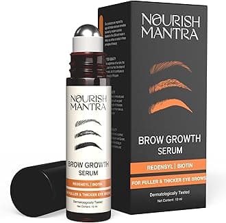 Brow Growth Serum (10ml) / Formulated with Redensyl, Biotin, Peptides & Amino Acids/For Brow Growth and Thickness