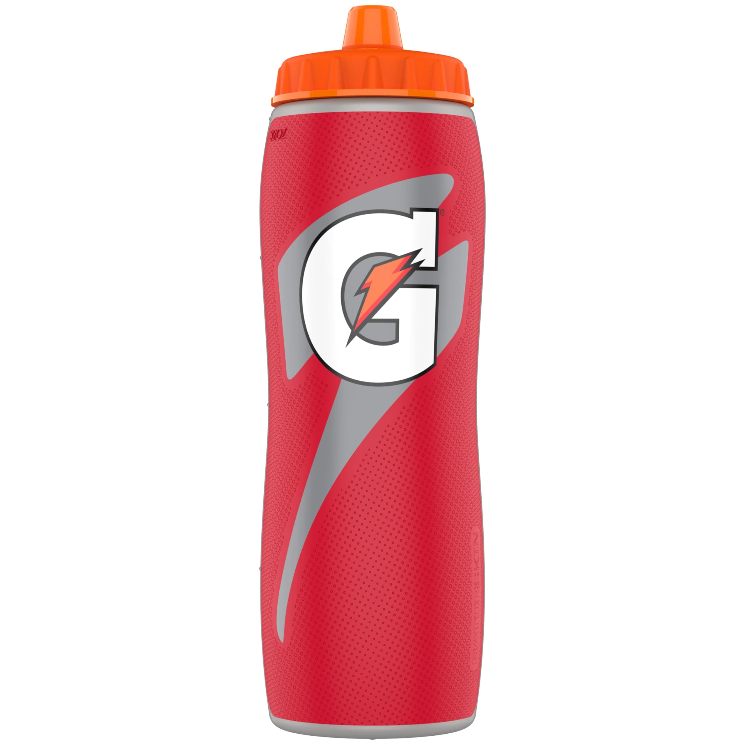 Gatorade 32oz Gator-Skin Bottle, Red