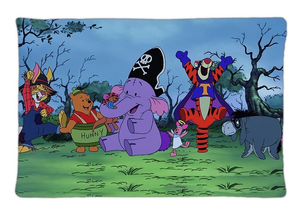 Winnie The Pooh Halloween Personalized Creative Personalized Pillowcase Bedding Pillow Slips 20"X30"(Two Size)