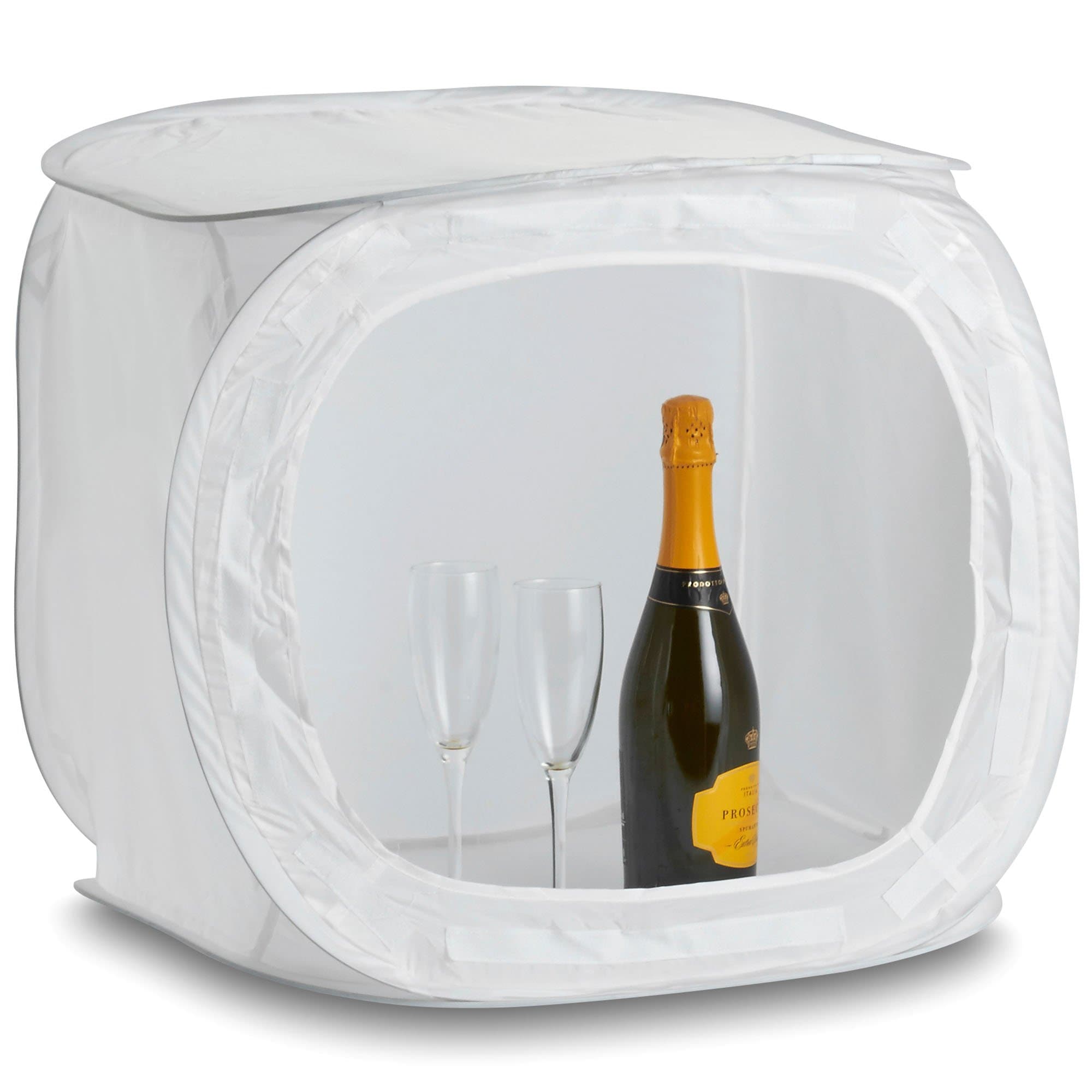 eSecure - 50CM Photo Soft Light Box Tent Cube + 4 Colour Backdrop