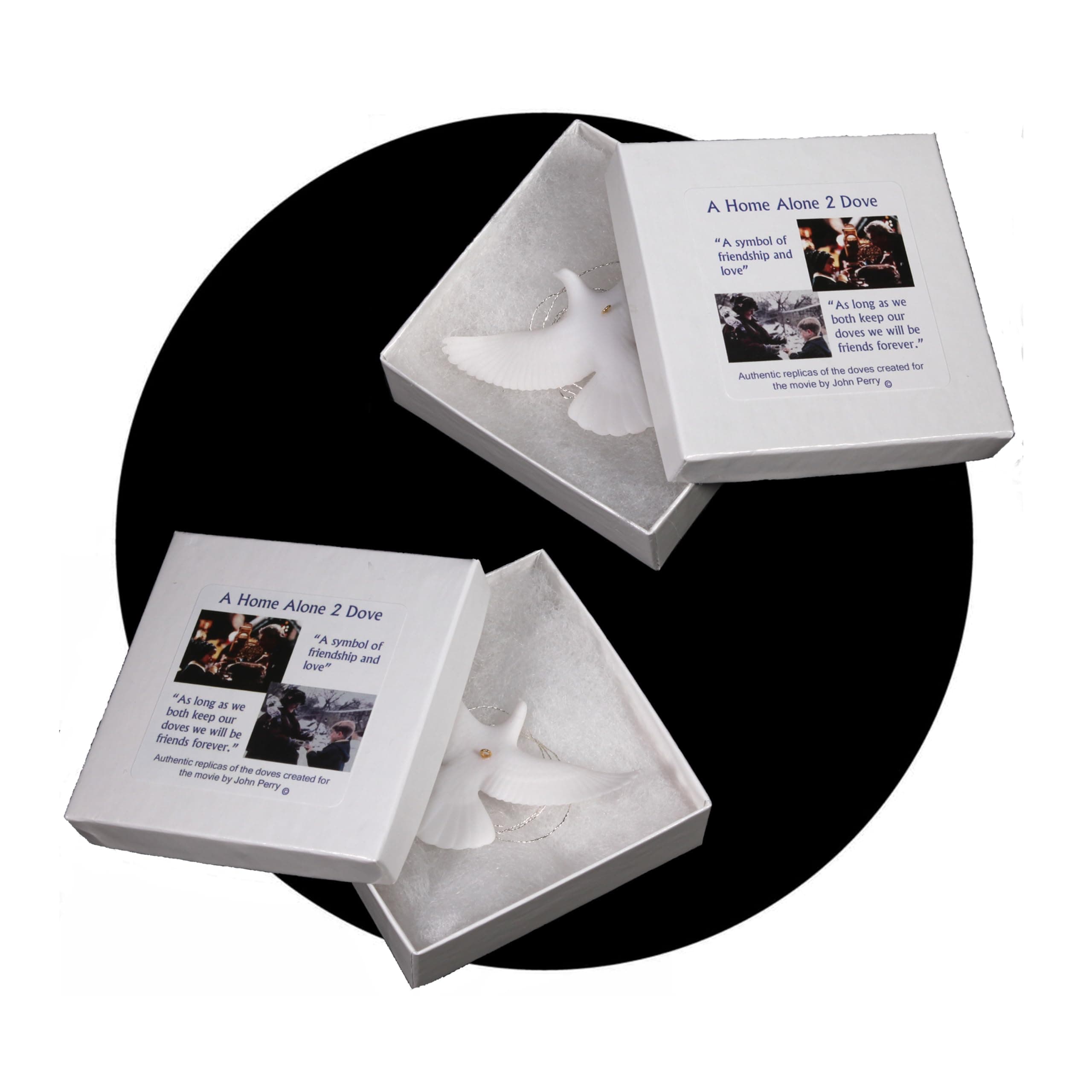 Home Alone Turtle Doves Two Box Version Authentic replicas by John Perry who Created The Originals for The Movie.