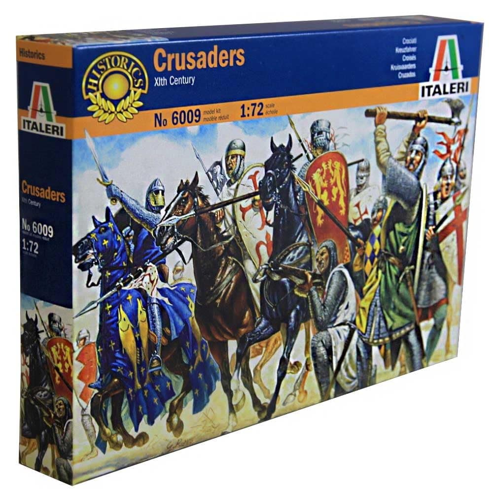 11th Century Crusaders - 1/72 Plastic Model Soldier Kit