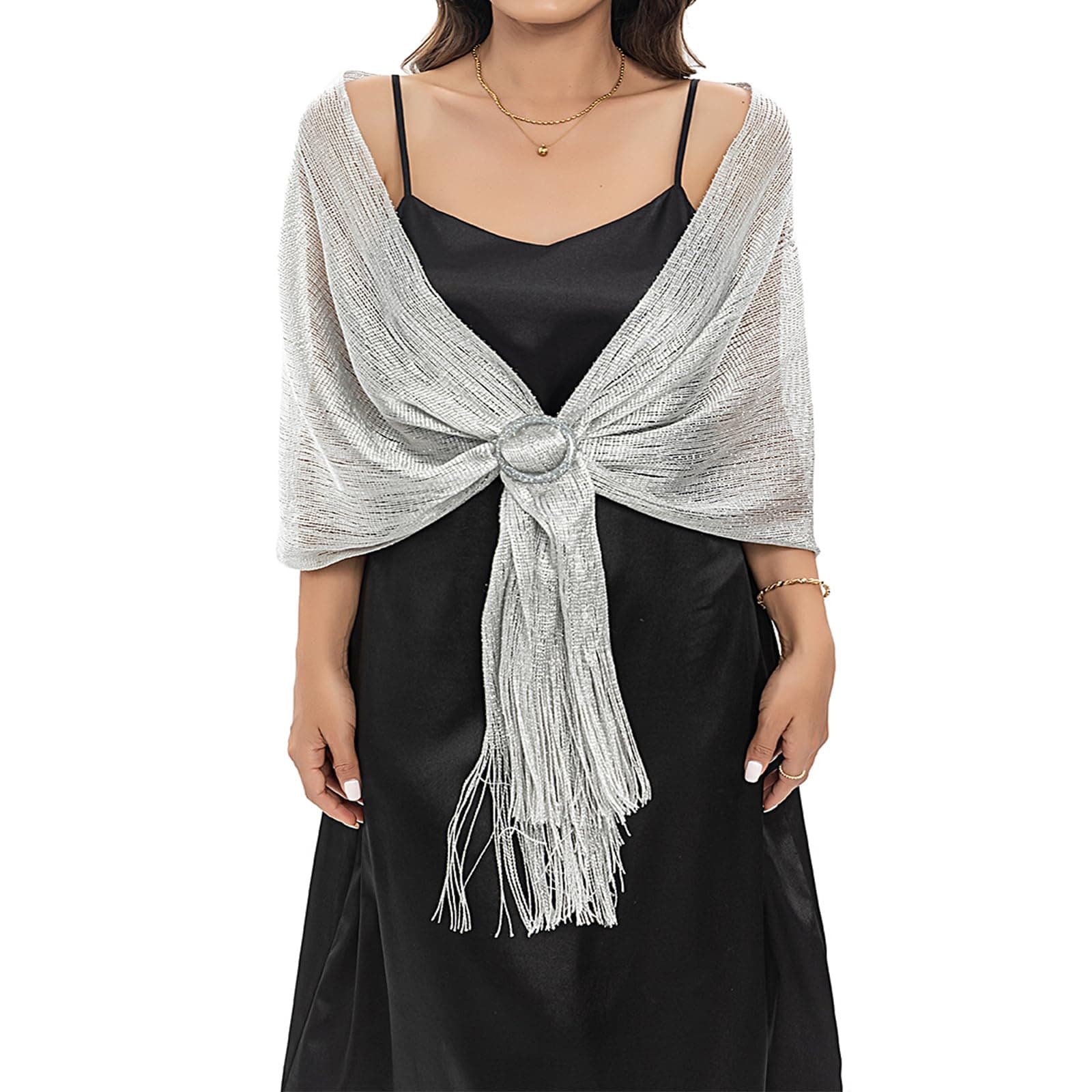 Silver Shawl Silver Wraps For Evening Dresses Gold Shawls And Wraps For Evening Dresses Silver Shawls And Wraps