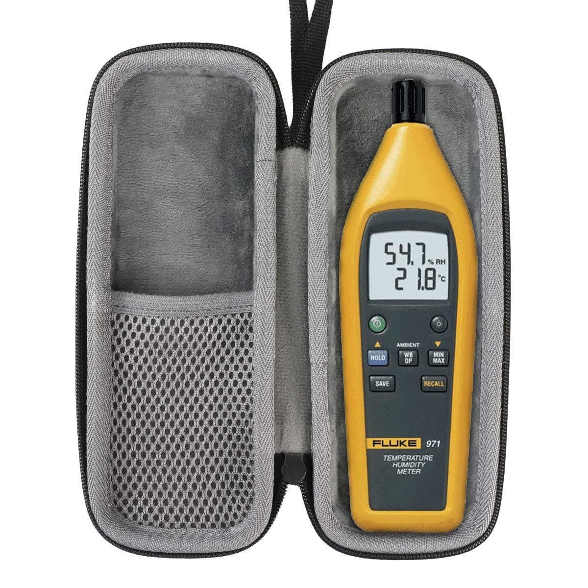 Hard Travel Case Replacement for Fluke 971 Temperature Humidity Meter