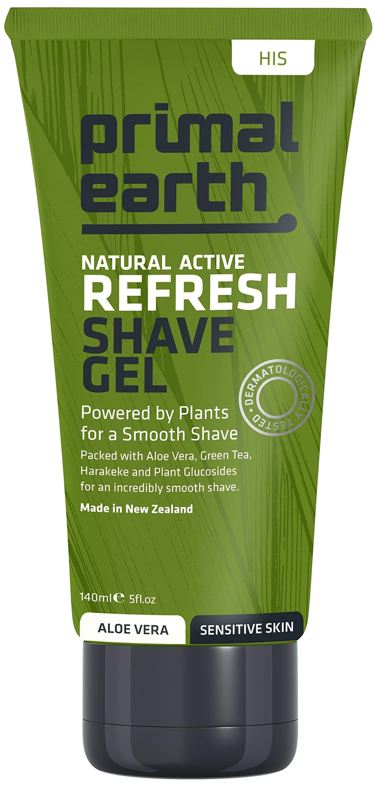 Primal Earth Refresh Shave Gel, 140ml (4.7 oz)