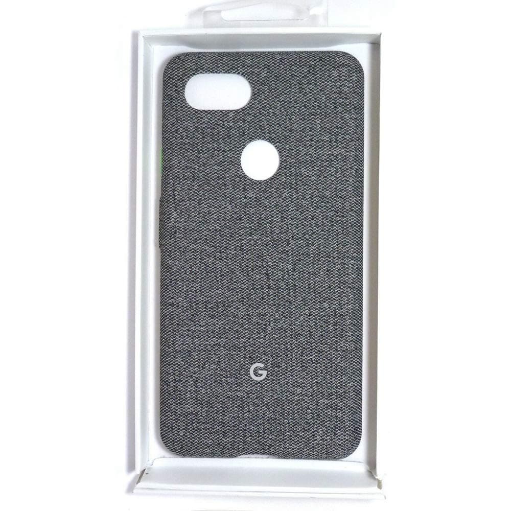 Pixel Case for Pixel 3 XL - Protective Phone Cover with Tailored Fabric and Active Edge Compatible - Official Google Pixel Cover - Fog