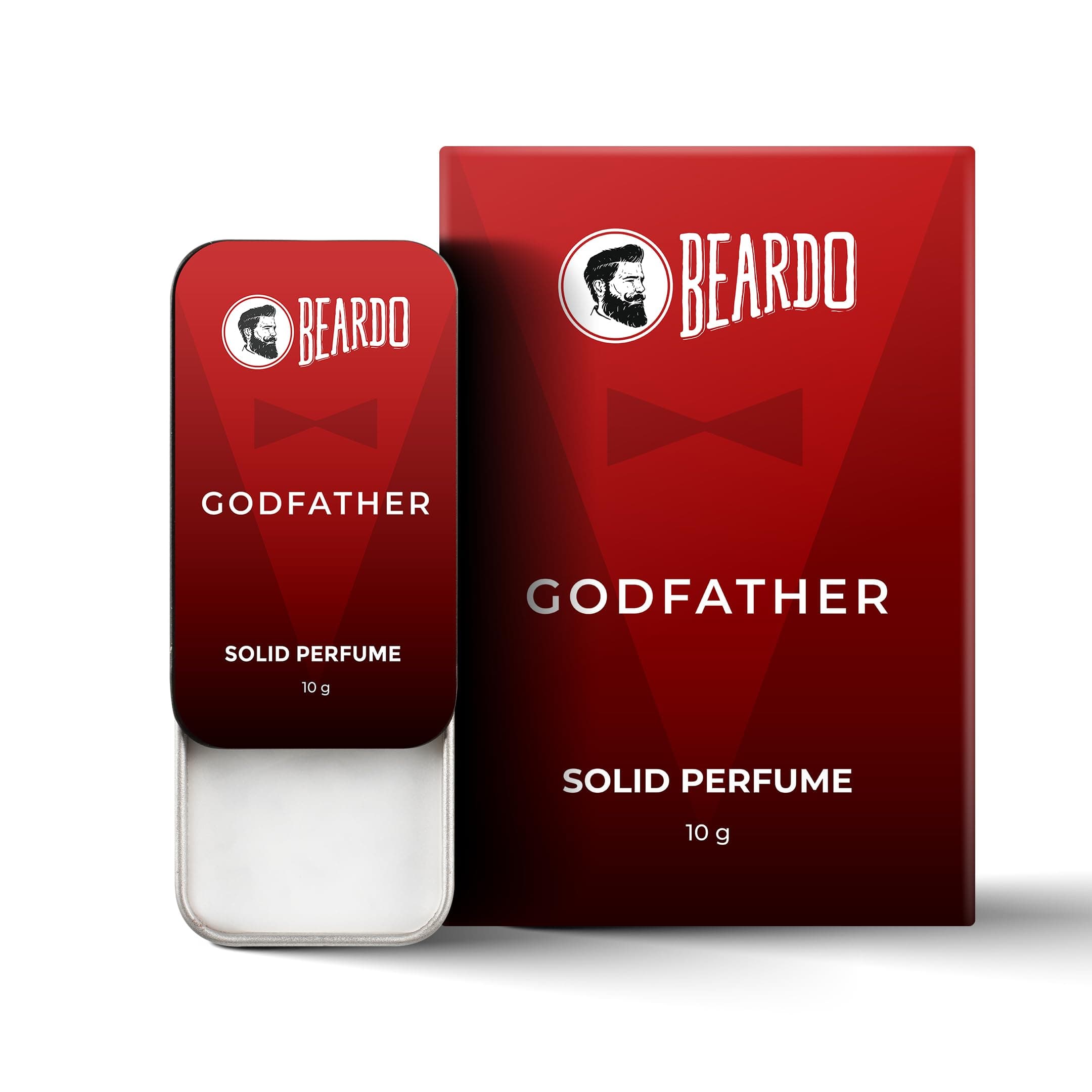 BEARDO Godfather Solid Perfume Wax For Men 10G | Strong & Lasting Fragrance | For Date Night | Gift For Friends | Gift for men | Gift For Husband | Gift for Men