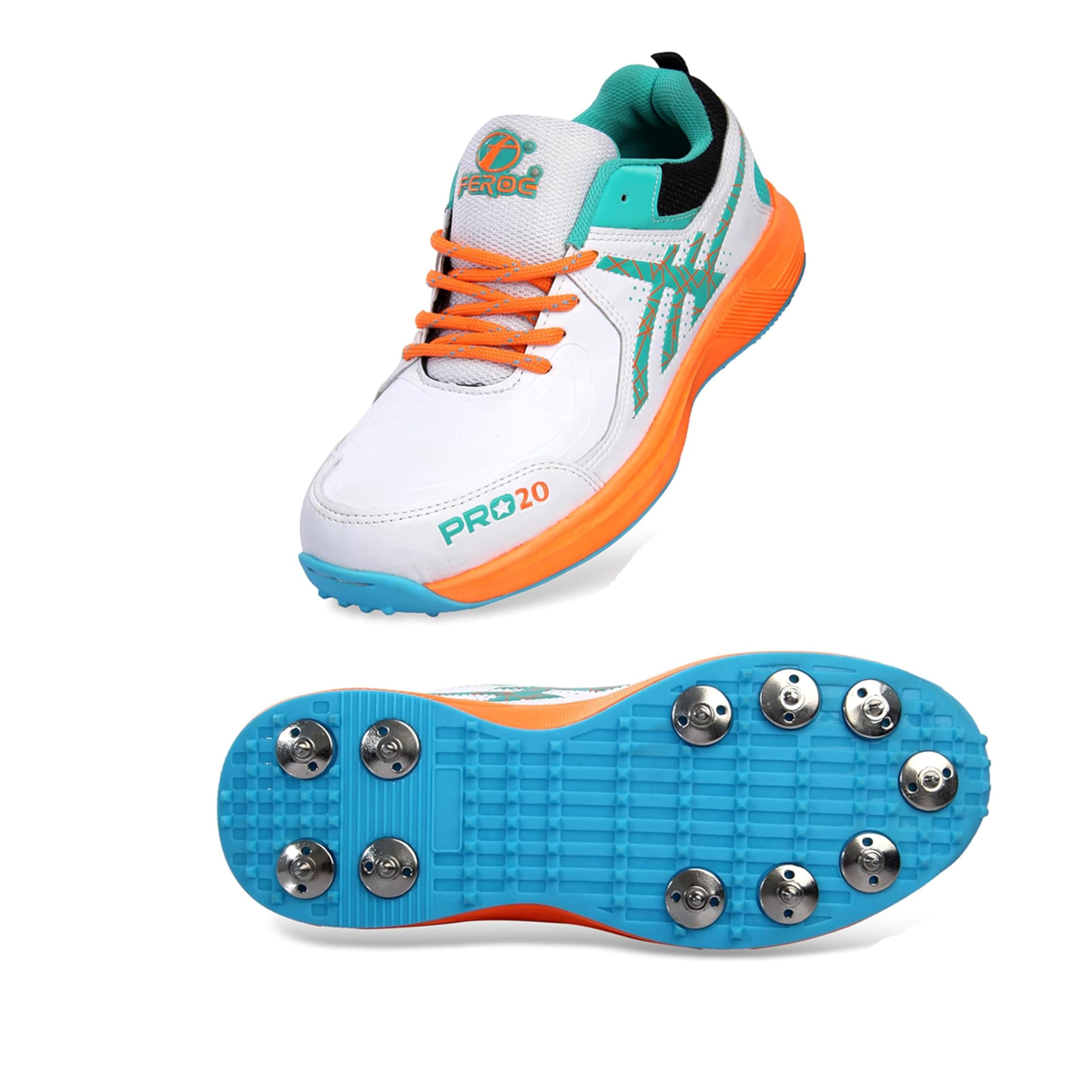 PRO Strike Full Spikes Cricket Shoes