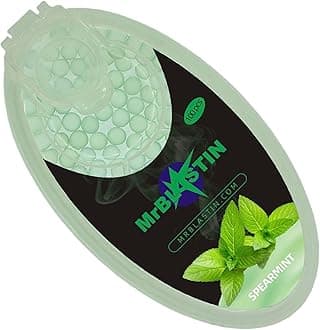 100 Crushballs for Cigarette Filters Insertion, Many Flavours Available, Menthol Mint Crush Balls, Flavoured Capsules. Click on Inserts Beads (Spearmint)