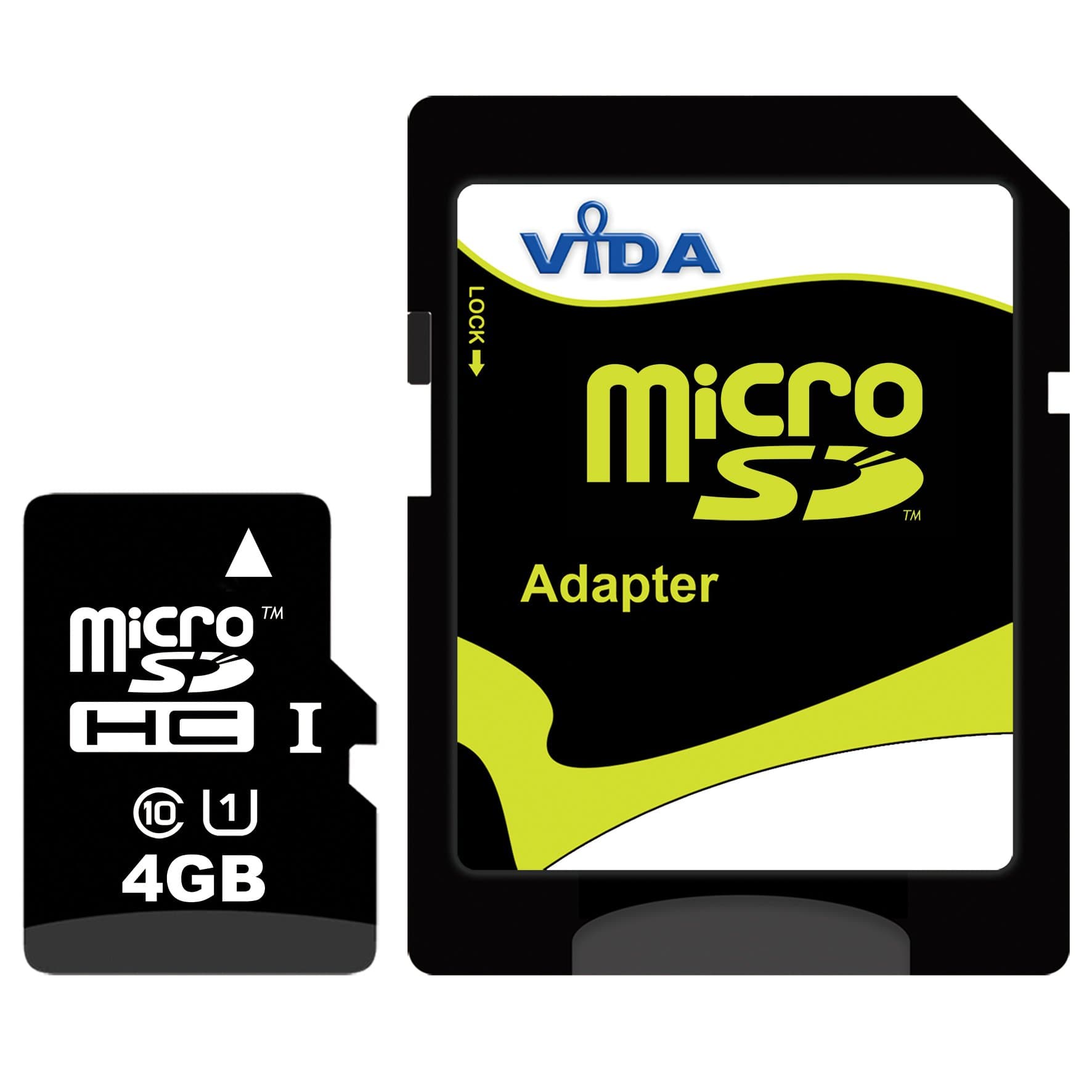 New Vida IT 4GB Micro SD SDHC Memory Card For BlackBerry - Bold 9000 - Bold 9650 - Bold 9700 - Bold 9780 Mobile Phone - Tablet PC - Lifetime Warranty