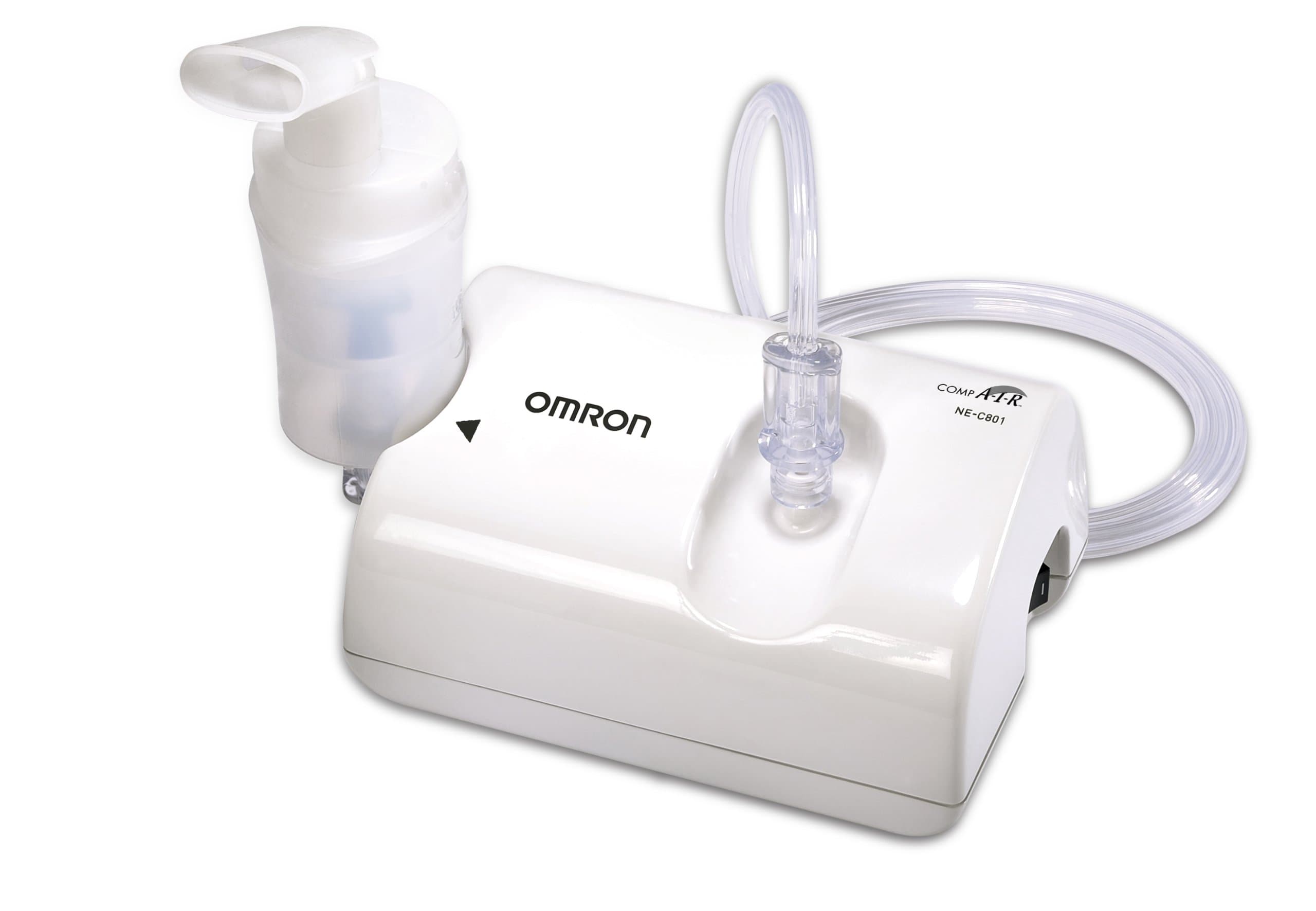C801 CompAir Compressor Nebuliser - Very silent Compressor Nebuliser to Treat at Home Cough and Cold, Bronchitis, Asthma and More, for Kids and Adults