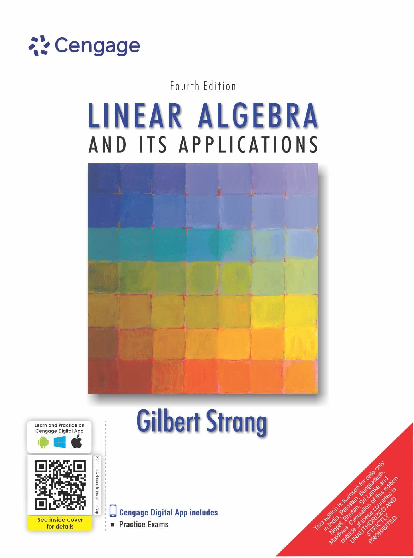 Cengage Learning India Linear Algebra And Its Applications, 4Th Edition, India Edition