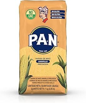 Pan Precooked Yellow Corn Flour 1 kg
