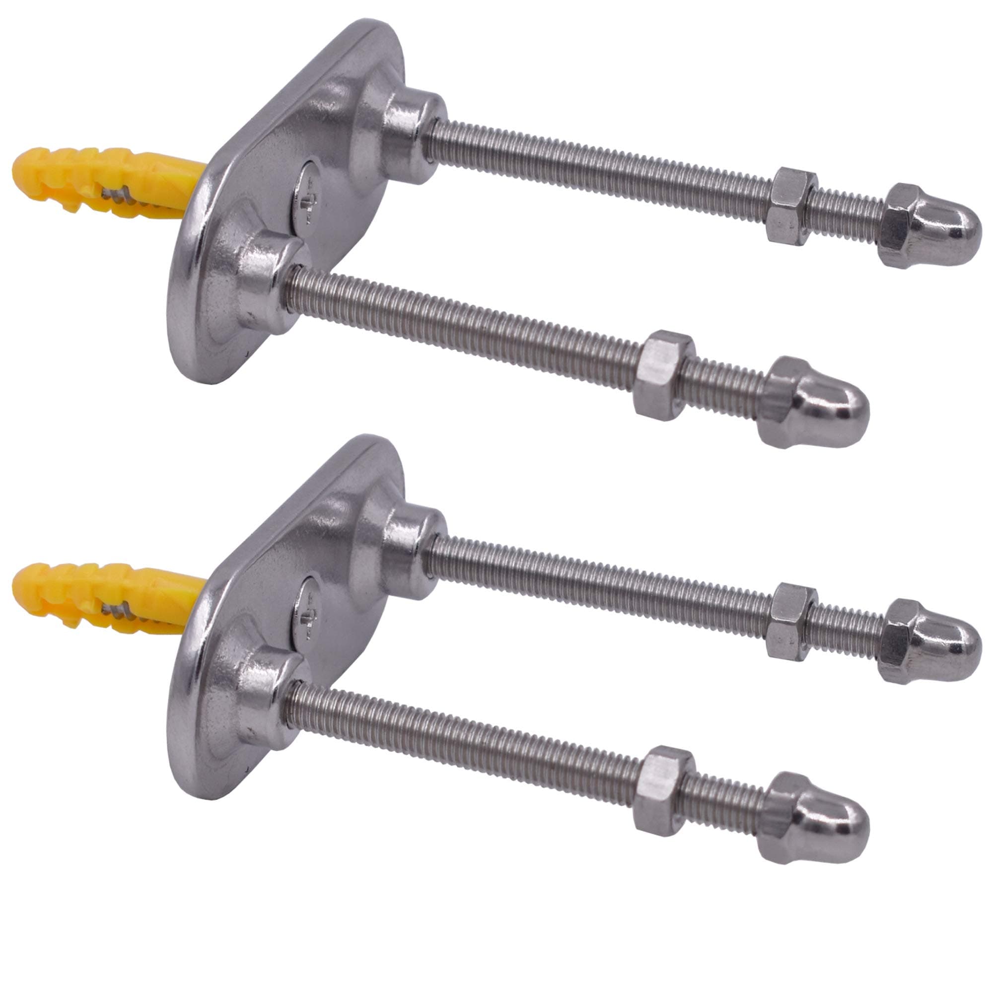 YYST Skateboard Floating Deck Display Skateboard Floating Wall Mount Long Board Wall Hanger- Stainless Steel Patent Pending - Type B