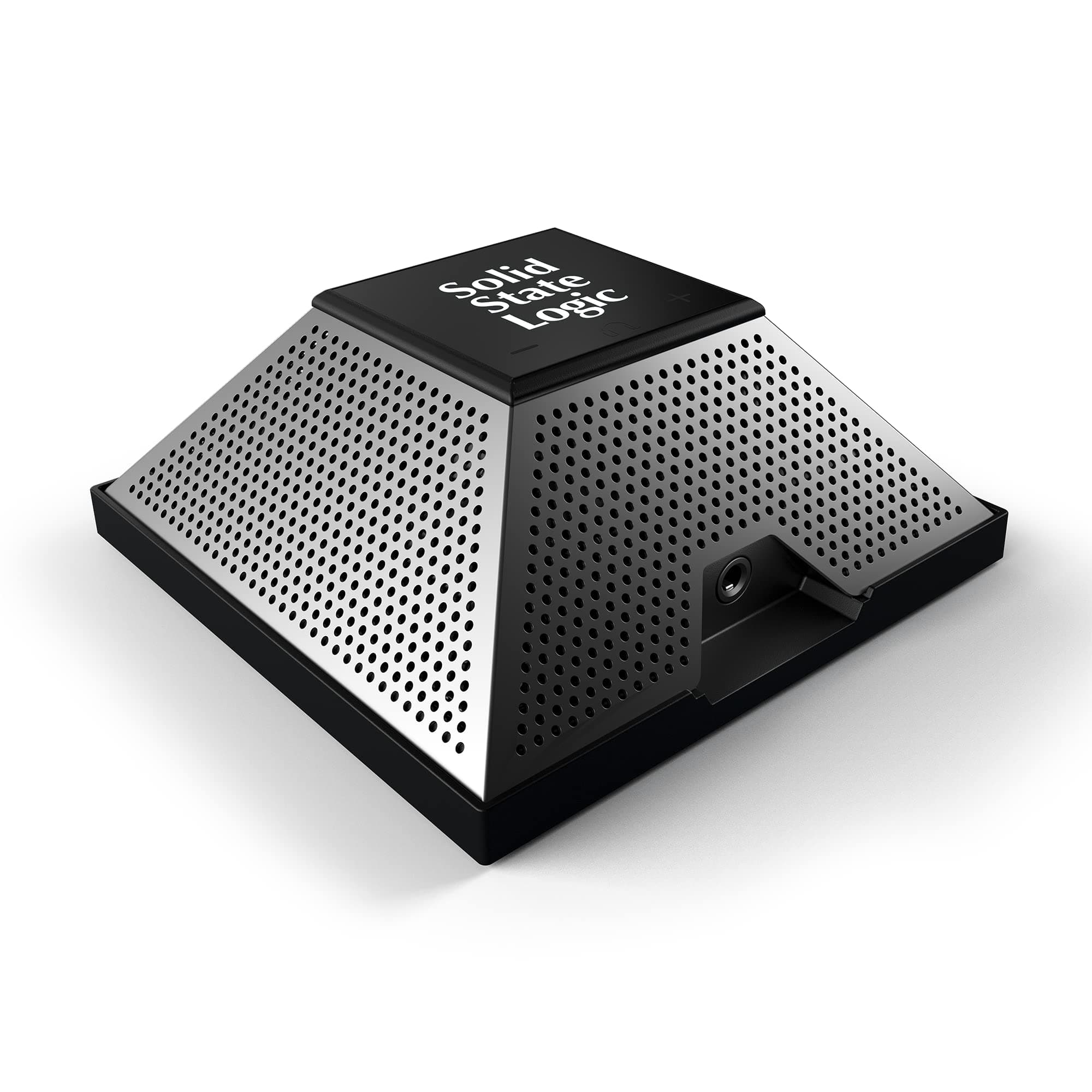 Solid State LogicSSL CONNEX by Solid Logic, Portable USB Microphone. Conferencing, Content Creation, Live Streaming, Music Recording on PC/Mac, Quad Condenser Microphone Array and 4 User Modes