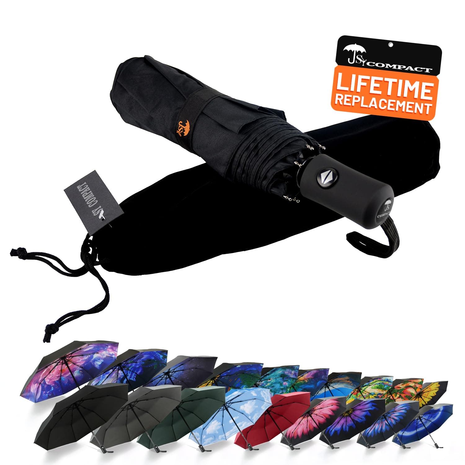 Travel Umbrella Windproof Automatic Unbreakable -Factory Direct High Cost-effective Umbrella