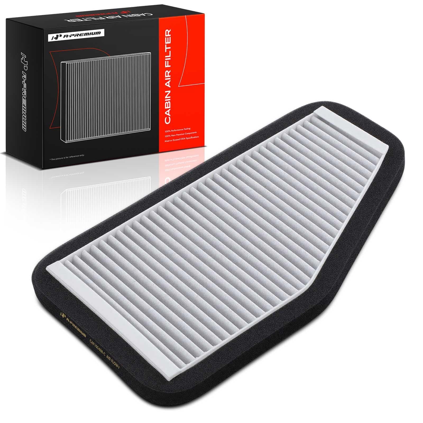 A-Premium Cabin Air Filter with Activated Carbon Compatible with Ford Escape 2007-2012 & Mazda Tribute 2008-2011 & Mercury Mariner 2007-2011, Replace# 7T4Z19N619B