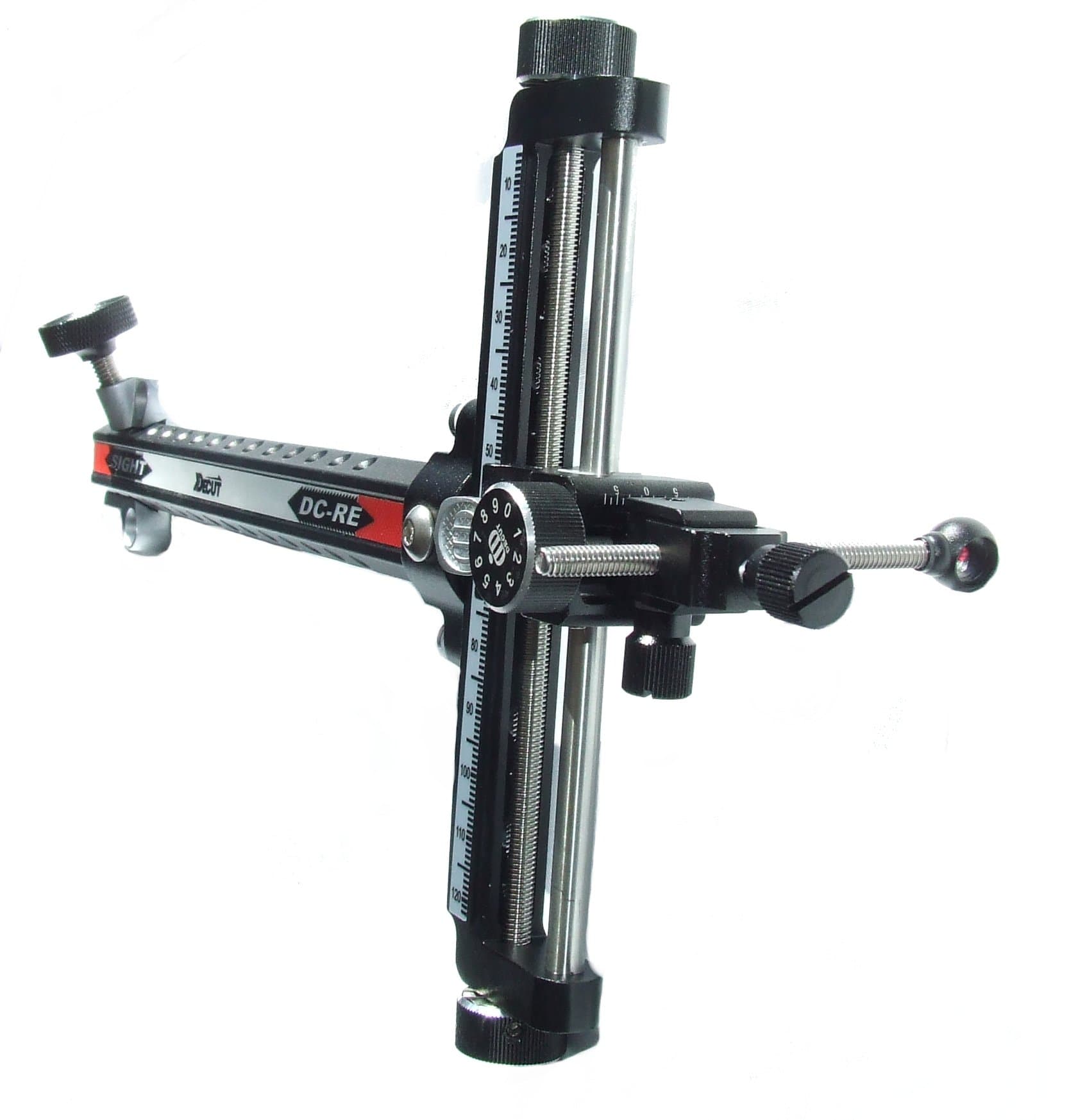 Decut Archery Light Weight Recurve Bow Sight DC-RE 8-32 Micro Adjustable R/H - L/H