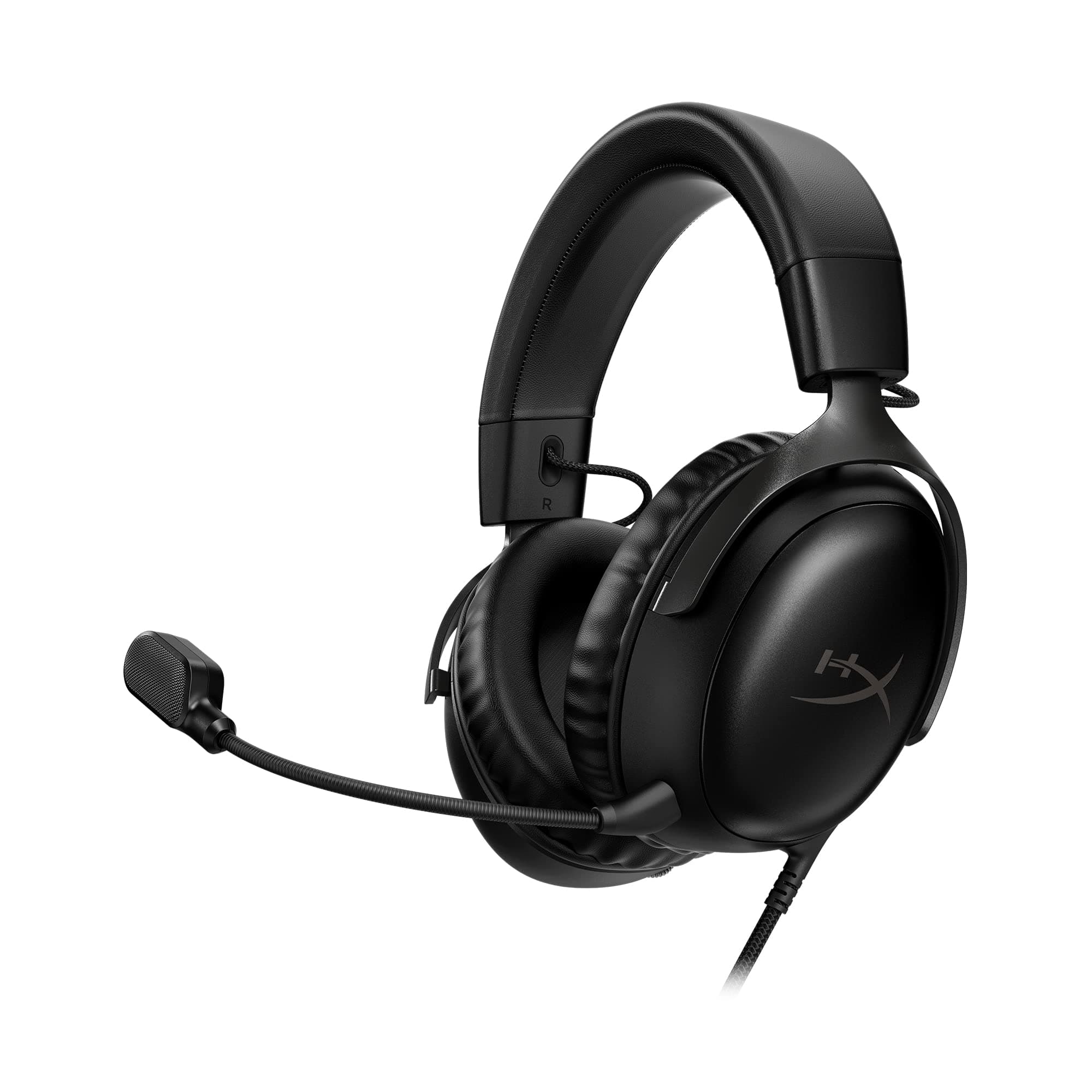 HyperX 727A8AA Cloud III Gaming Headset, DTS Headphone with X Spatial Audio, 53 mm Drivers, Cloud II Comfort, Black, PC, PS5, PS4, Xbox Series, Nintendo Switch, Mobile
