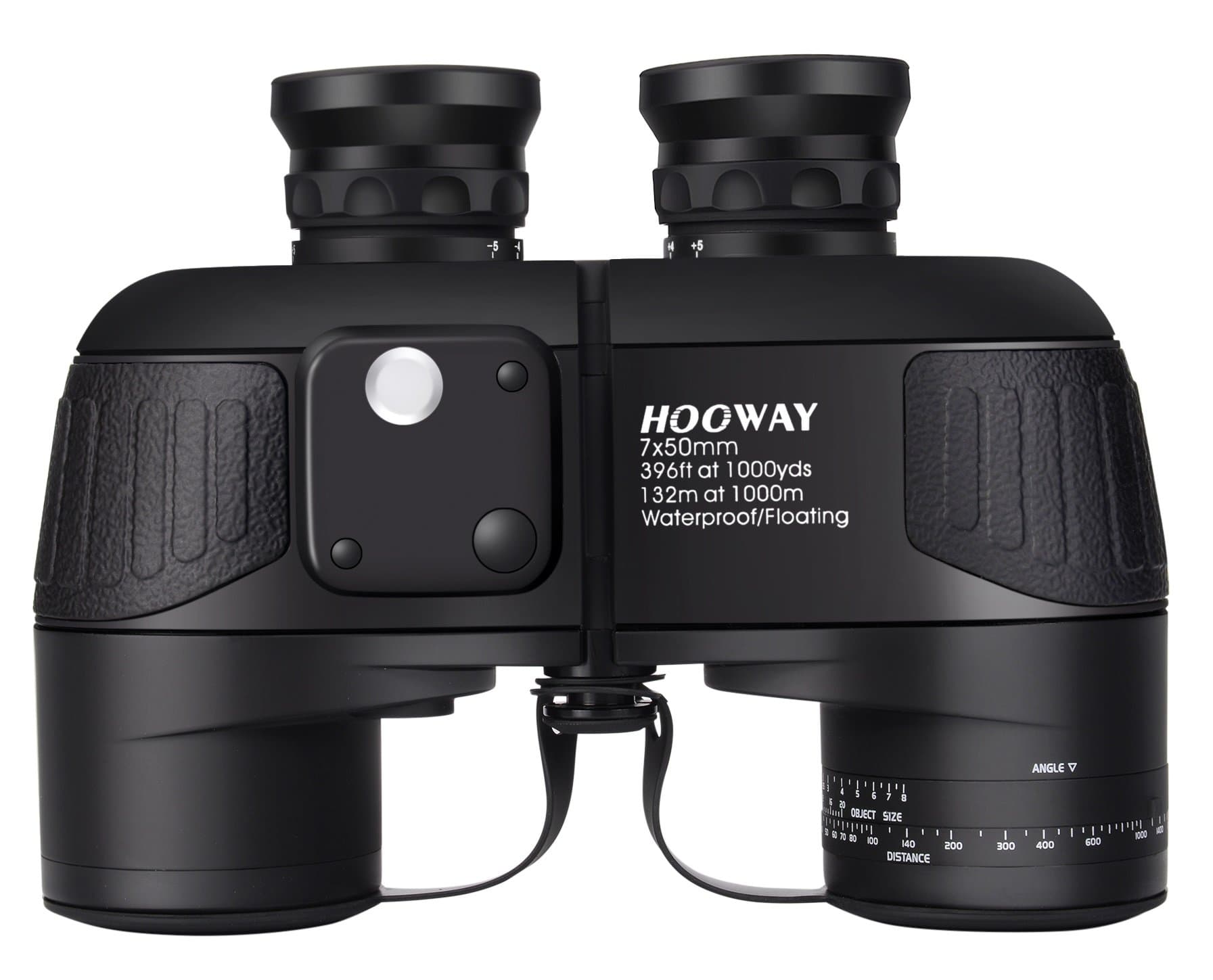 Hooway 7x50 Marine Binoculars(Army Black)