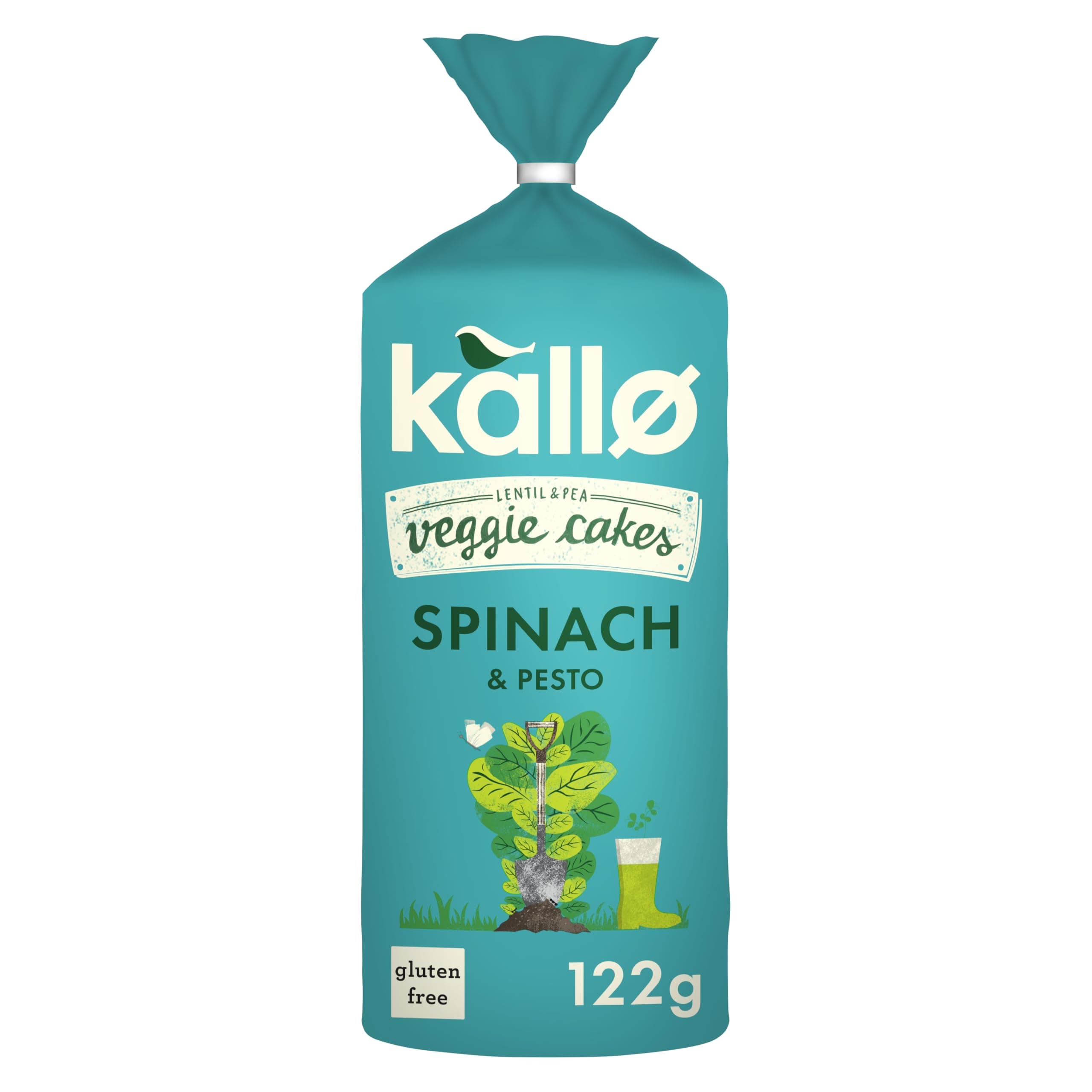 – Spinach & Pesto Veggie Cakes,Lentil & Pea Puffed Crackers Made From Plants, High in Protein and Fibre Low Fat Healthy Snacks, Vegan Friendly, Gluten Free, No Artificial Flavours – 1 x 122g