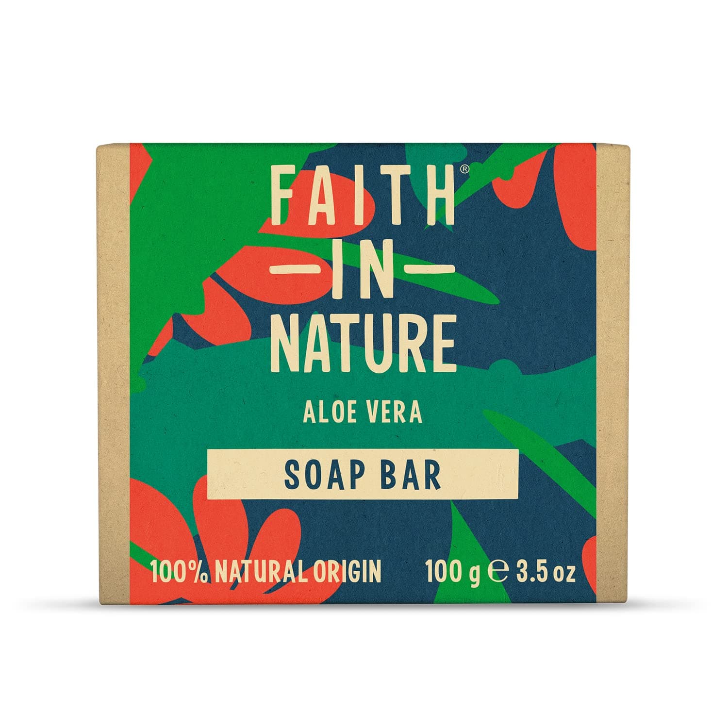 Faith In Nature Aloe Vera Soap 100g (Packing May Vary)