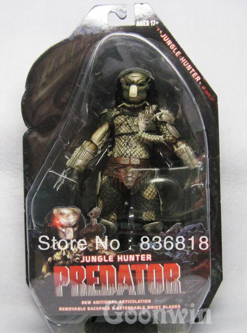 Dream practitioner Neca Predator Series Classic Jungle Hunter 25Th Anniversary Version 8" Action Figure