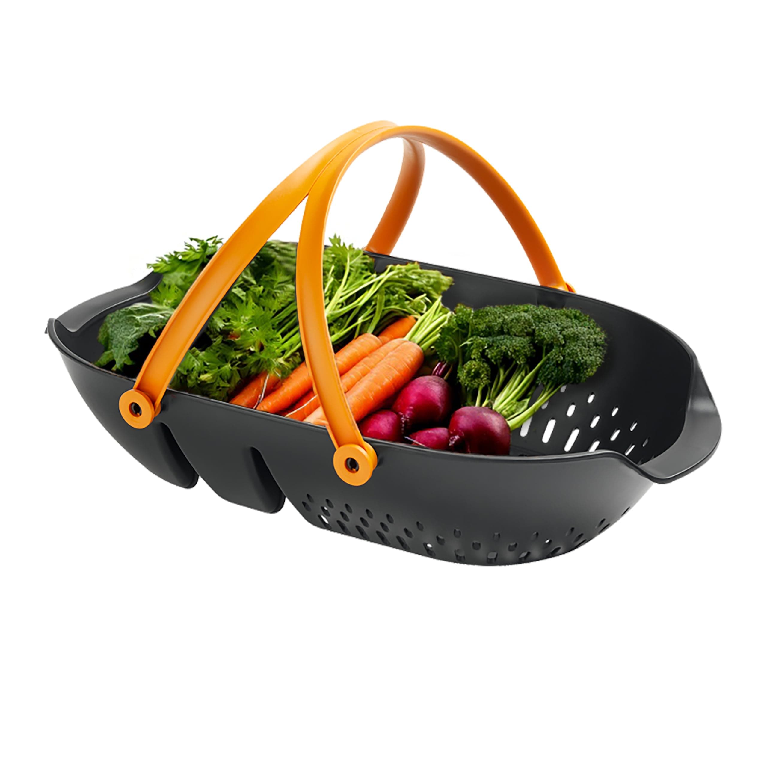 Garden Harvest Basket - Black