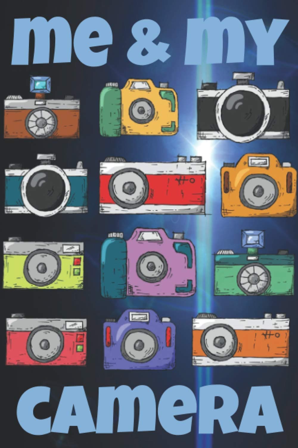 ME & MY CAMERA! Grid and Lined Journal A5 with Alphabetical Index + 5 Year Calendar Overview 2021-2025 + Numbered 172 Pages: Smart All-Purpose Squared ... Photographer Photo Shooter Profi Hobbyist Fan