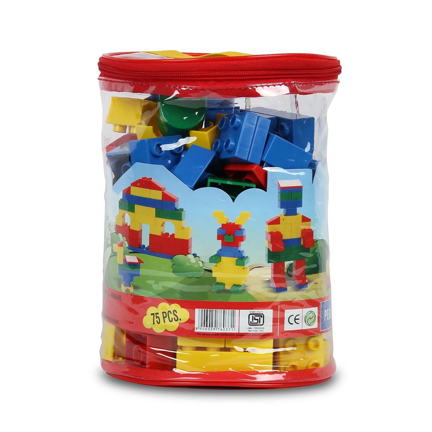 GenericDora Dream Kinder Blocks PVC Bag (75 Piece)