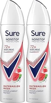 Uplifting & Fresh MotionSense technology deodorant spray Anti-perspirant Deodorant Aerosol 72h protection against sweat and odour (Pack of 2)