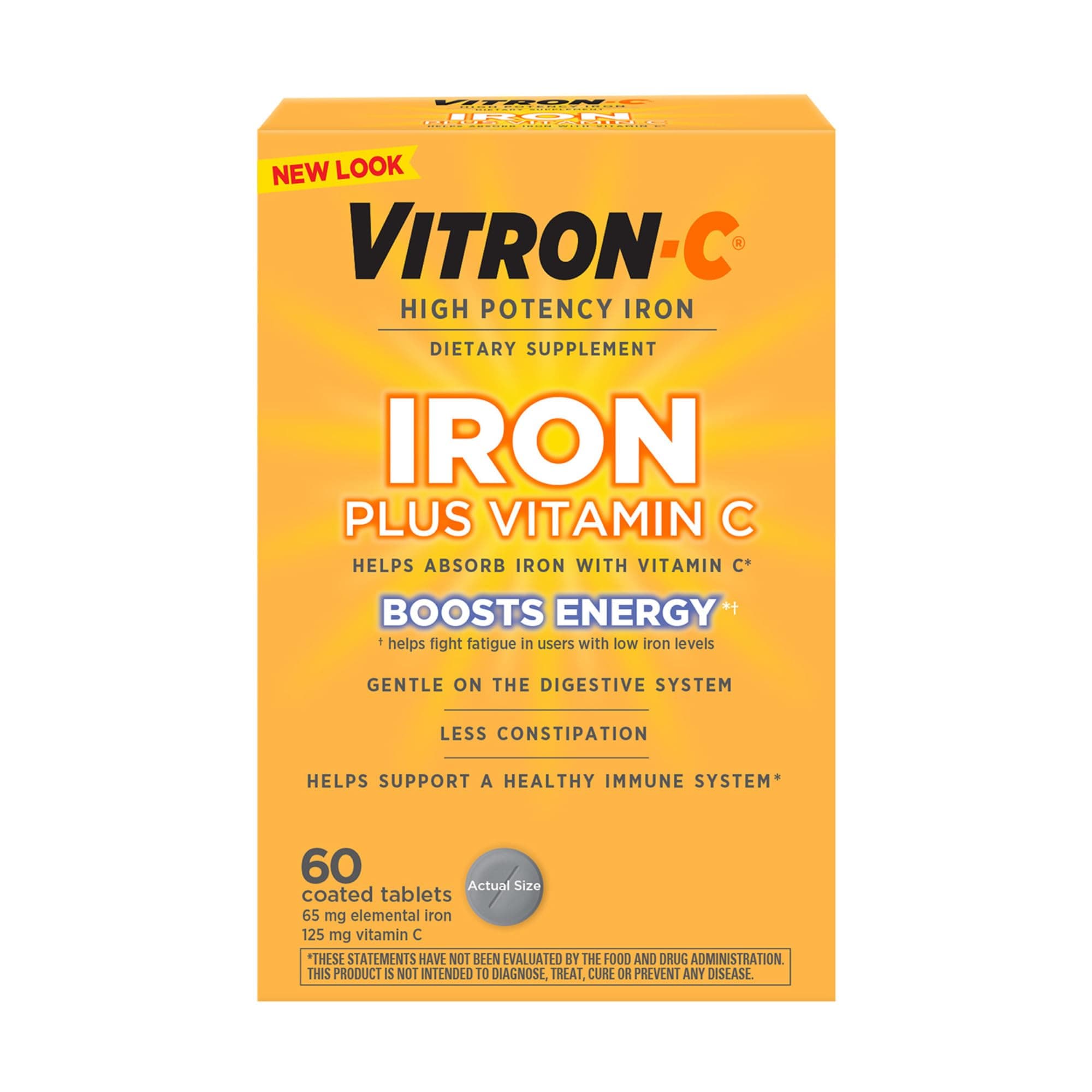 Vitron-C Multivitamin Tablet 63736012301 1 Bottle, 60 per Bottle