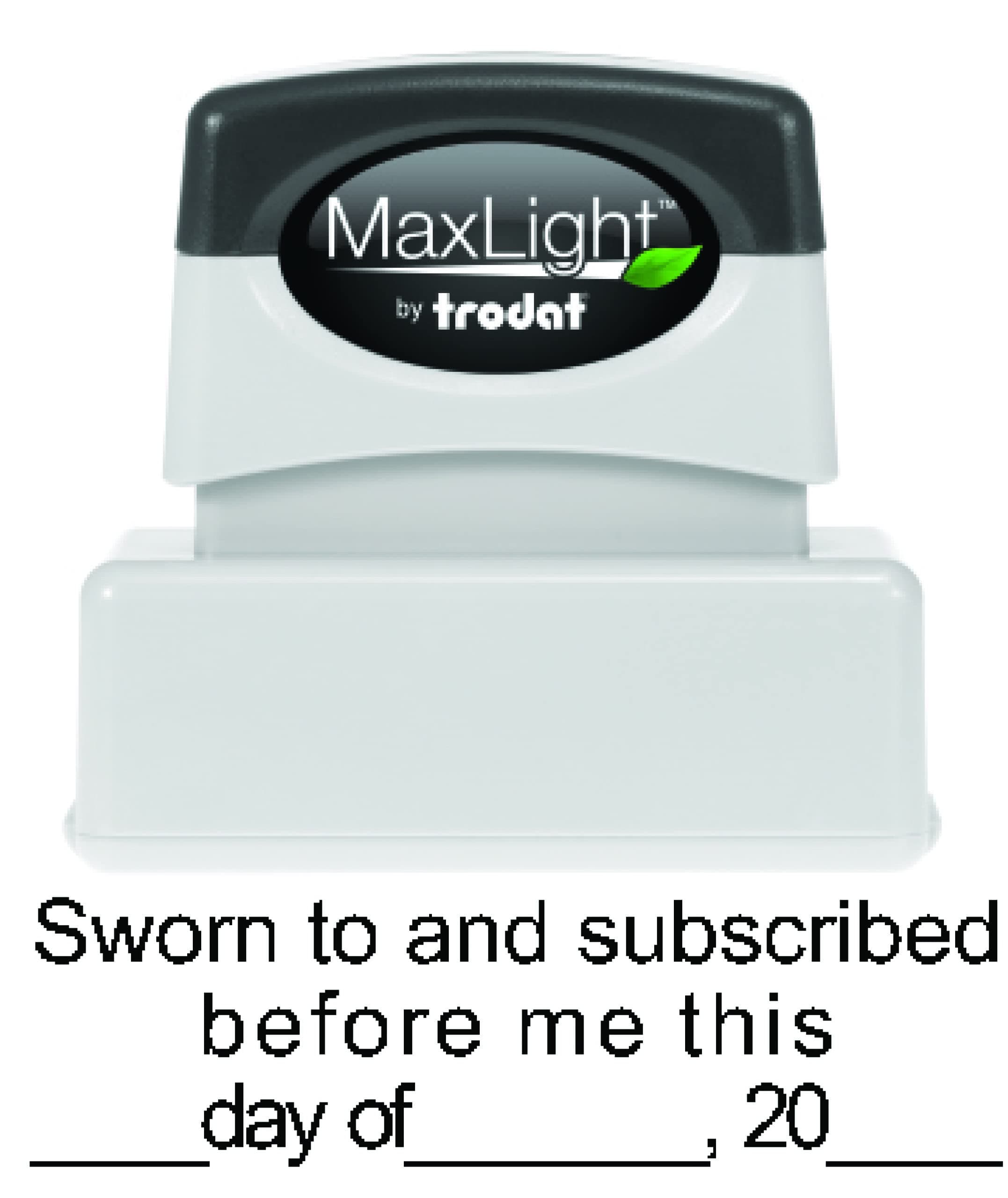 Notary Affidavit Stamp