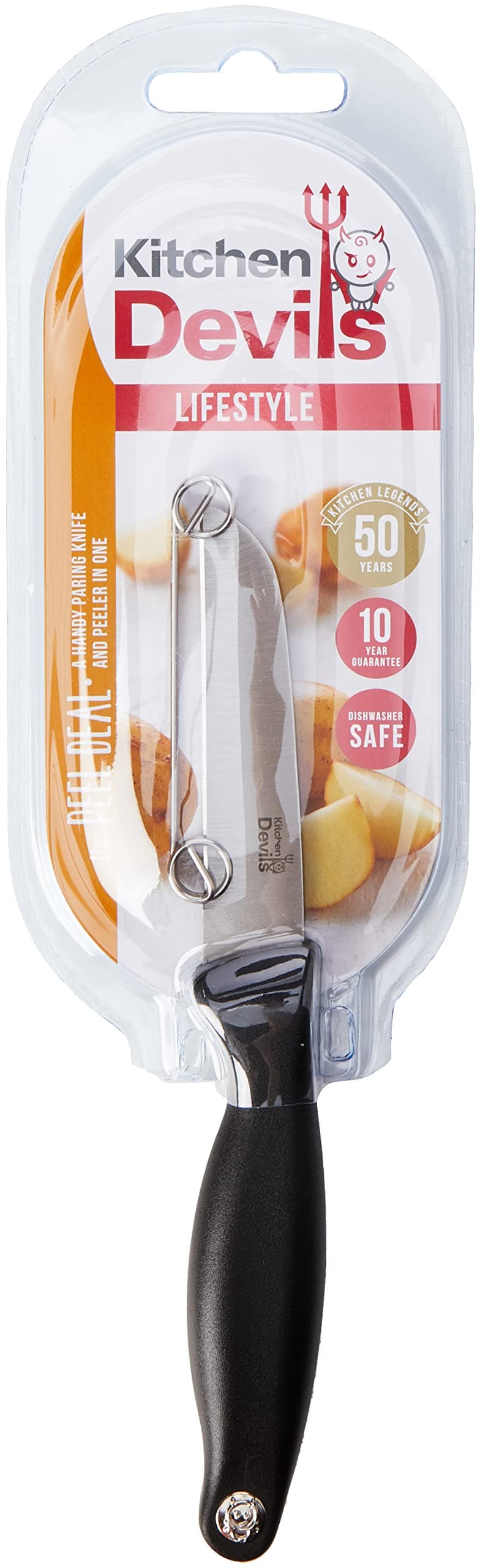Lifestyle Peeler/Parer Knife, Black
