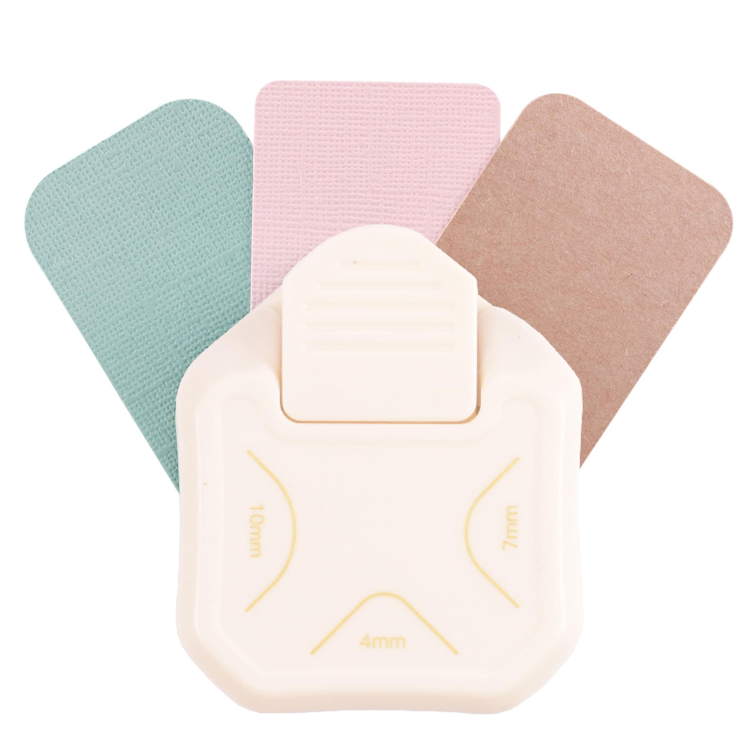 Vaessen Creative 2137-037 3-in-1 Corner Punch, Corner Rounder, Metal and P...