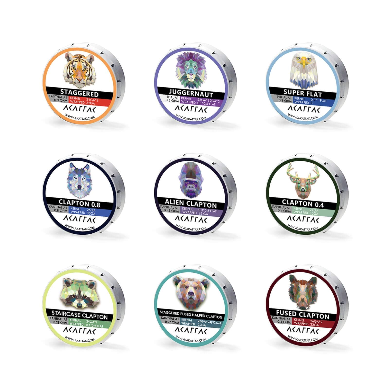 Heater Wires Set 9 Build Types 80 Piece