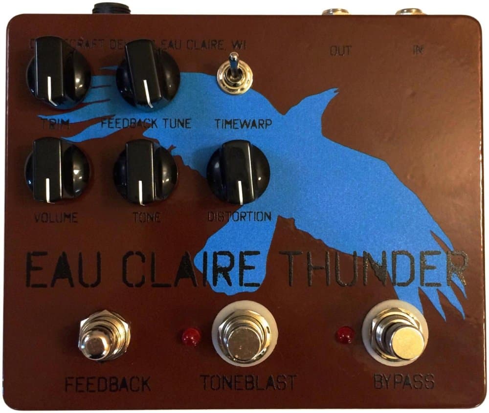 Dwarfcraft Eau Claire Thunder Fuzz Guitar Effects Pedal