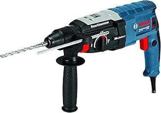 Corded Rotary Hammer Drill with SDS Plus GBH 2-28 (240V, 880W, incl. Auxiliary Handle, Depth Stop 210 mm, Machine Cloth, L-BOXX 136)