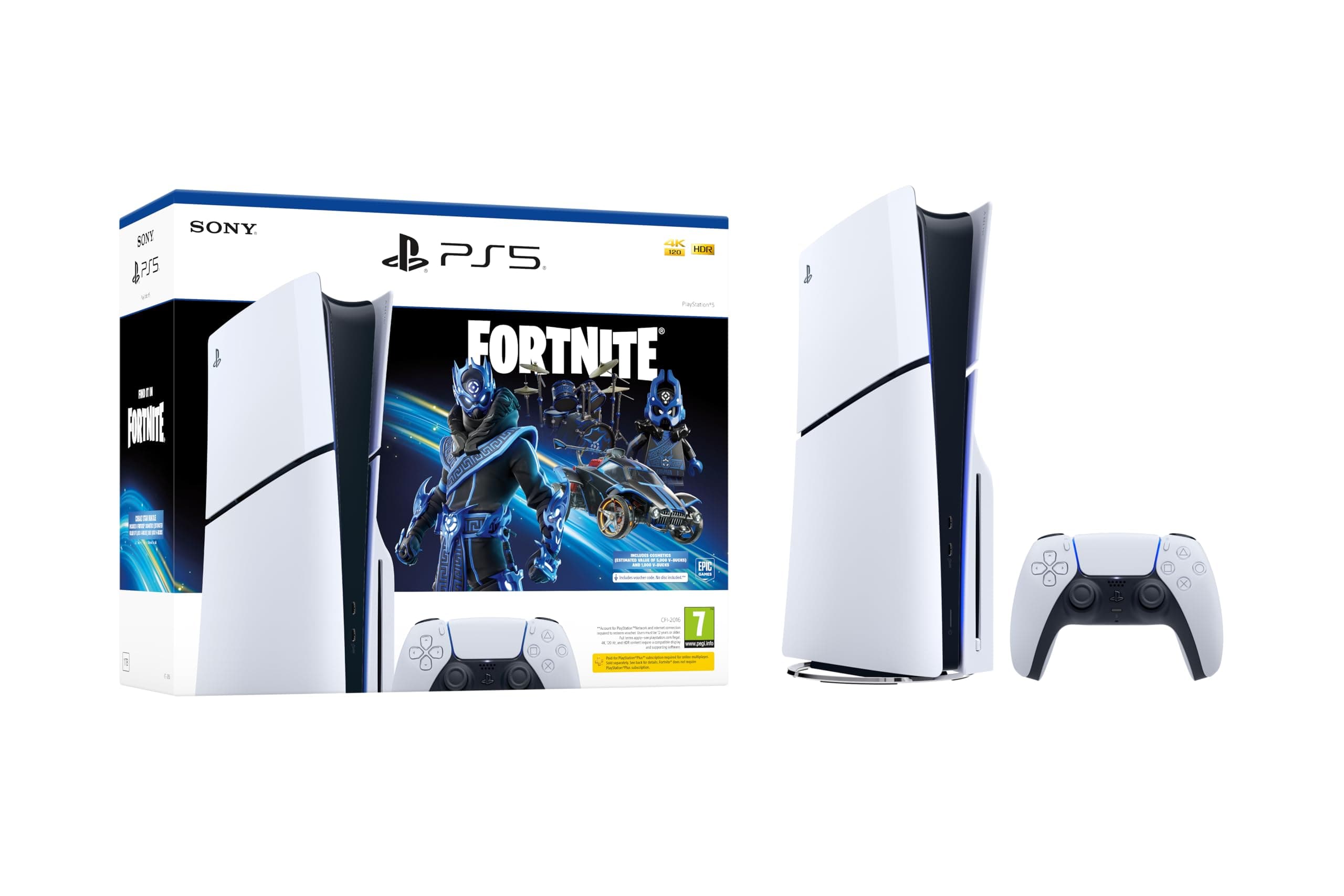 PS5 Standard Edition Fortnite Bundle