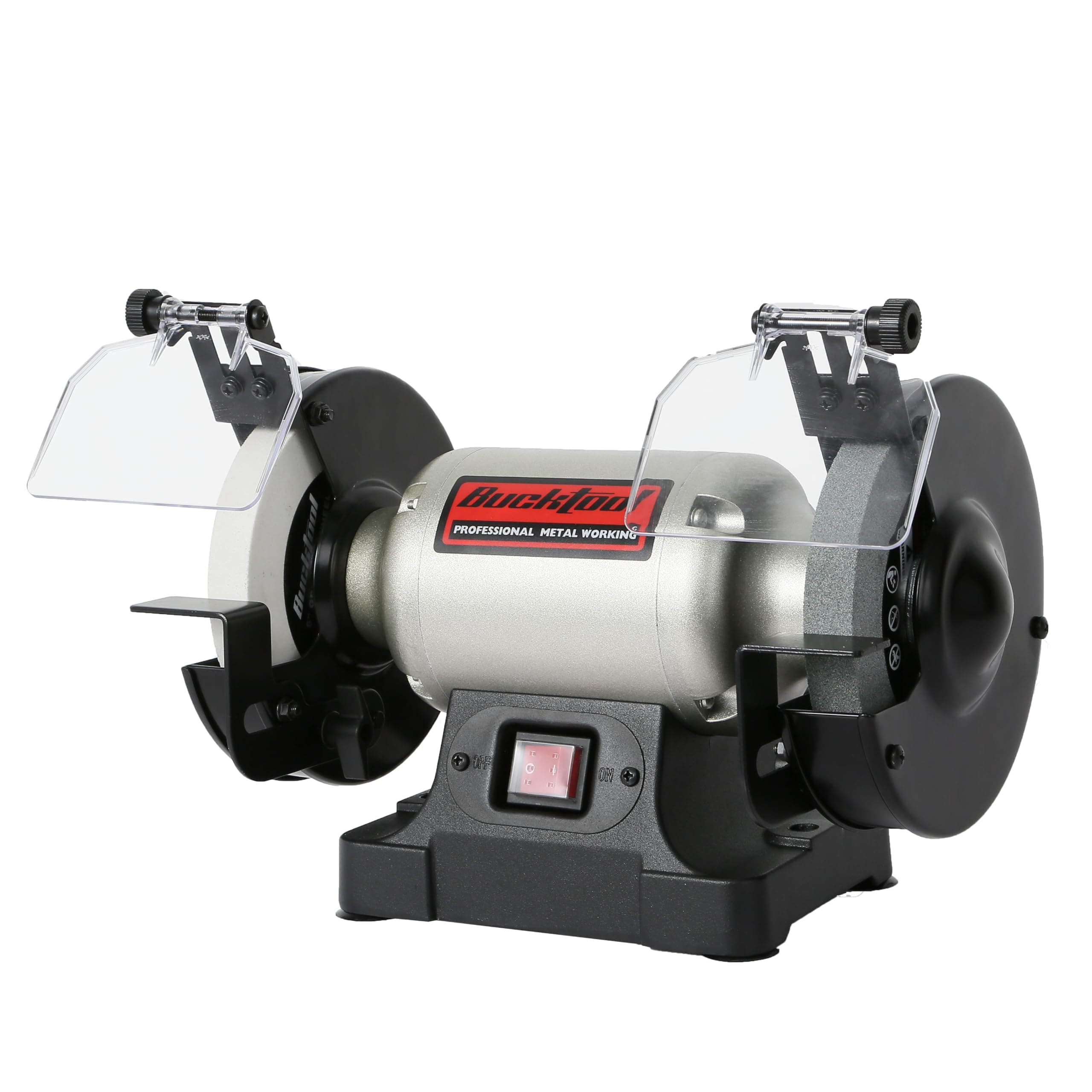 6-Inch 1/3HP Low-Speed Bench Grinder, High Precision Wobble-free Wheel Grinder, TLG-150S