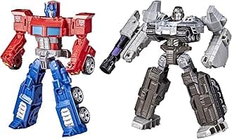 Toys Heroes and Villains Optimus Prime and Megatron 2-Pack Action Figures - for Kids Ages 6 and Up, 7-inch (Amazon Exclusive)