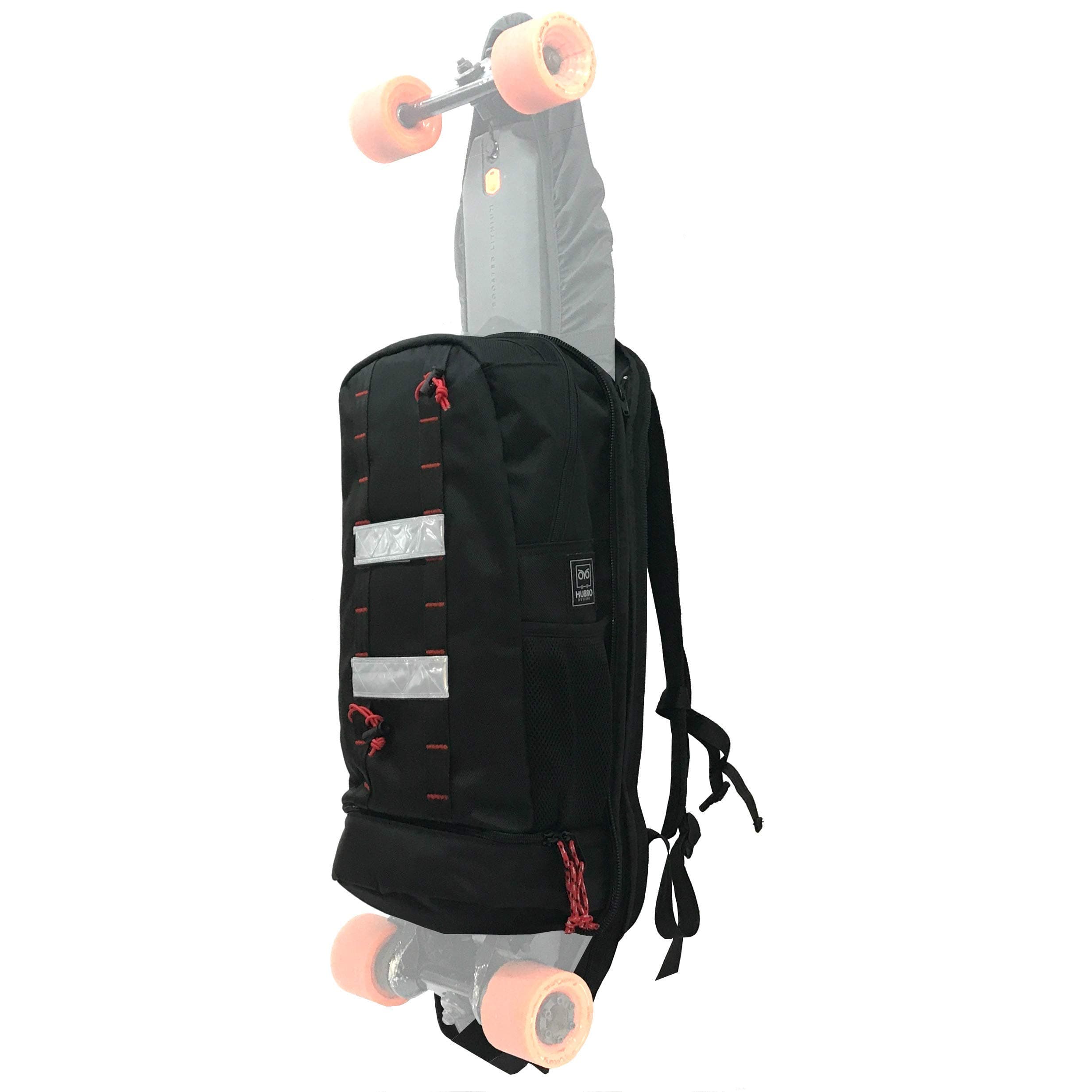 Boosted Board Longboard Backpack - 20L Backpack with Electric Skateboard Carry Panel.