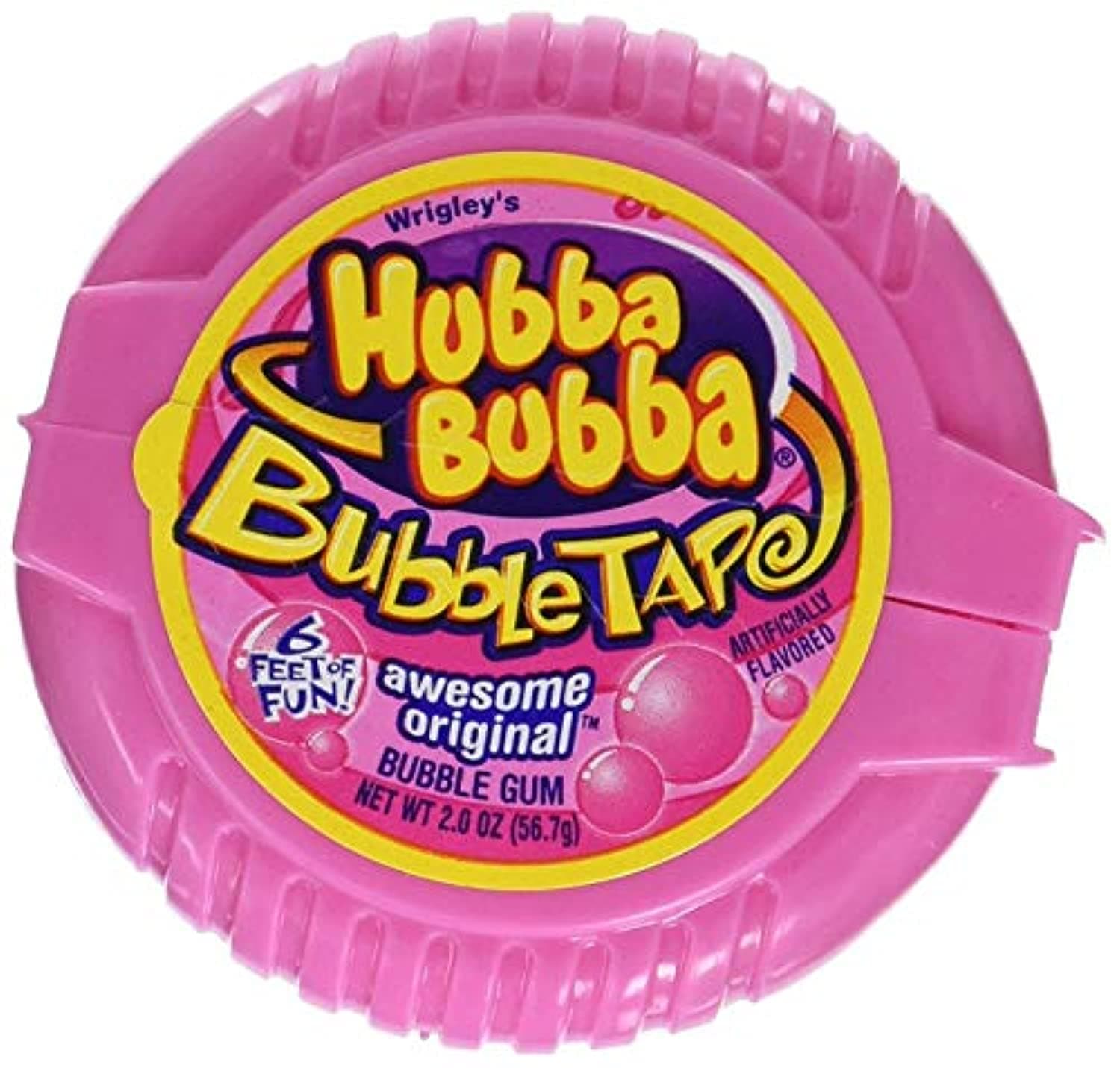 Hubba Bubba Gum Bubble Tape, Awesome Original, 2 oz (Pack of 3)