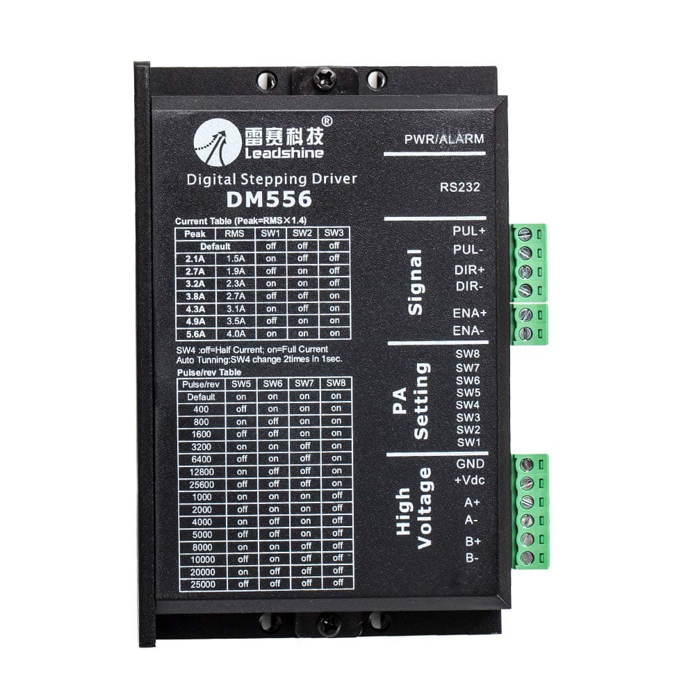 Original Leadshine 2 Phase Stepper Driver Bipolar DM556 0.5-5.6A DC 20-45V