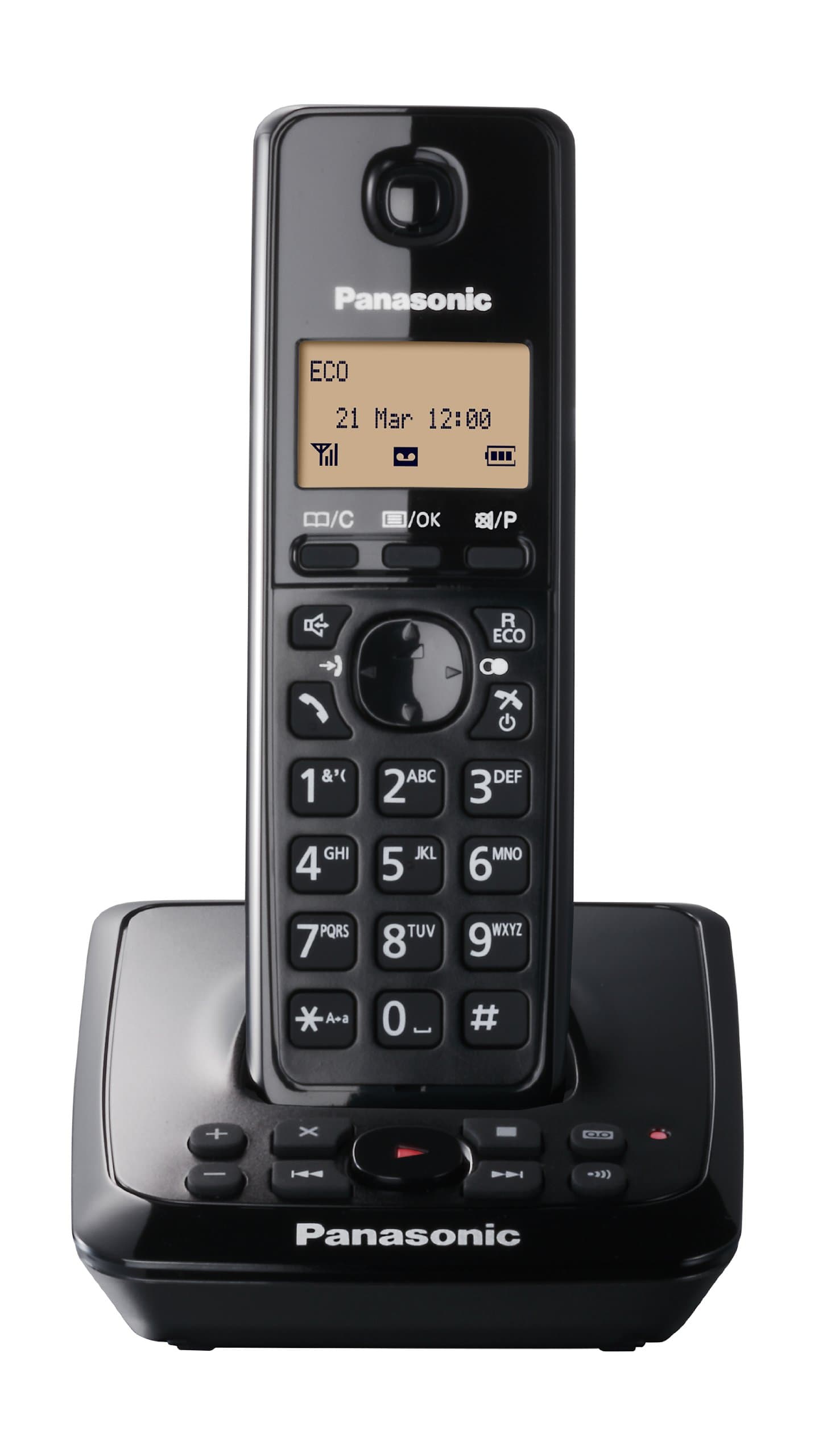 Panasonic KX-TG2721EB Single DECT Cordless Telephone with Answer Machine