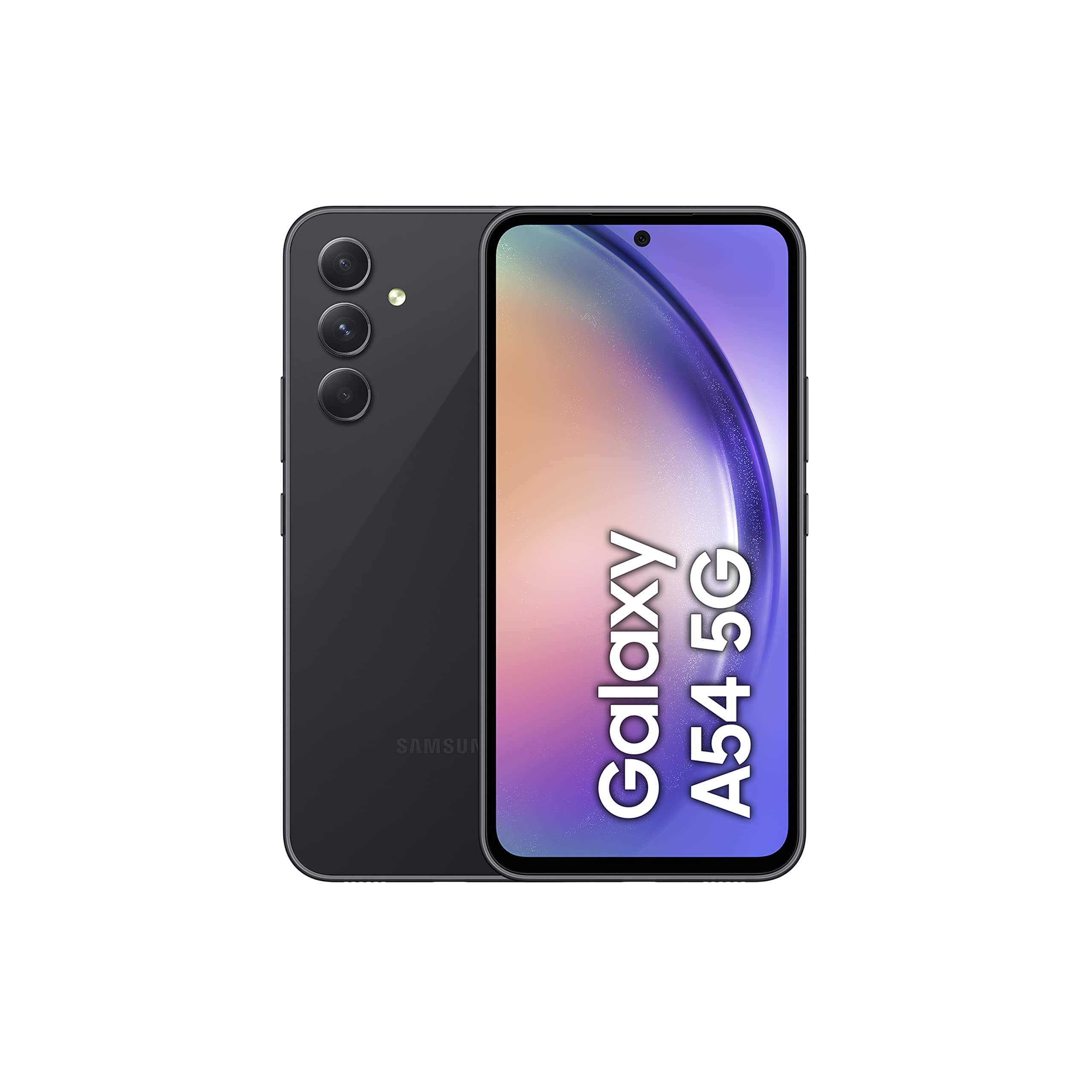 Samsung Galaxy A54 Dual SIM Mobile Phone Android, 8GB RAM, 128GB, Awesome Graphite (UAE Version)