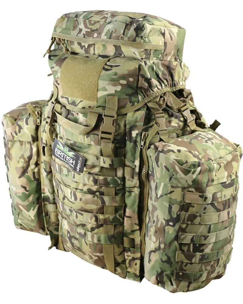 Tactical Assault Pack 90L Camping Rucksack Backpack Army Surplus Military BTP New