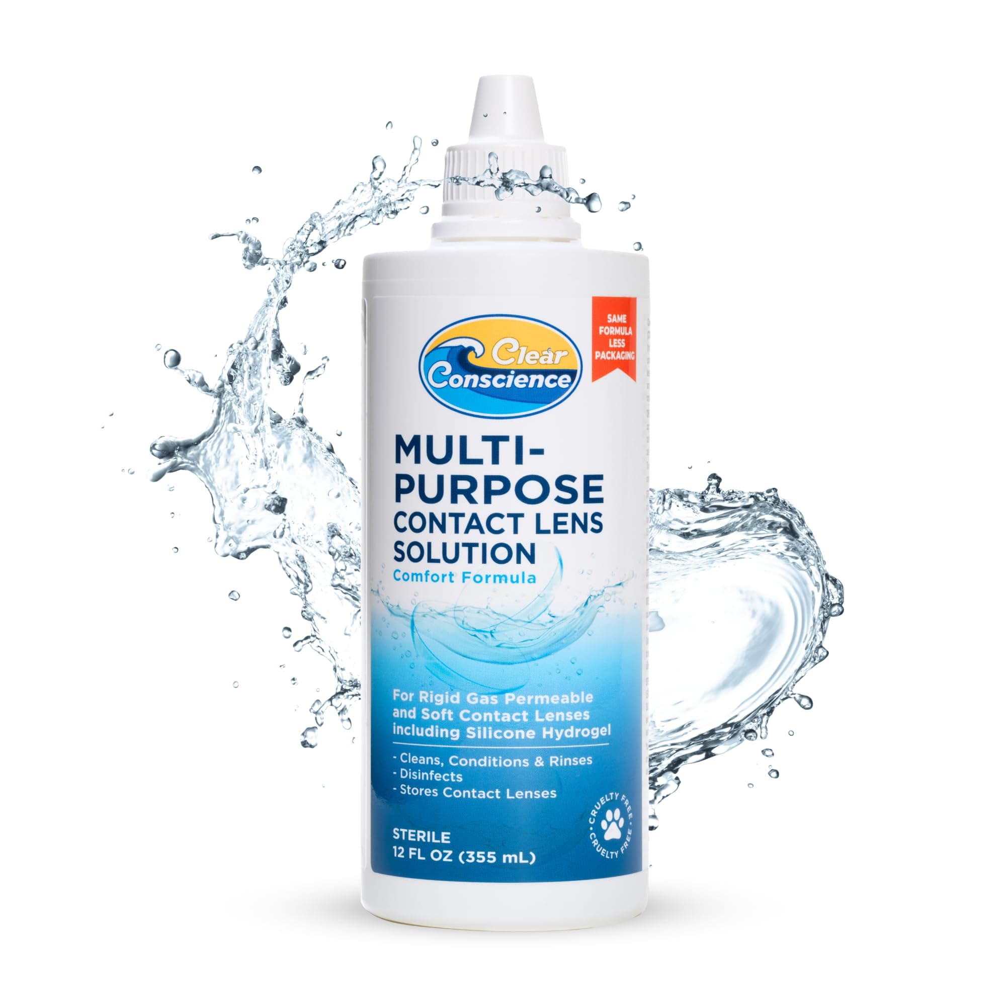 Multi Purpose Solution for Soft Contact Lenses, 12 Ounce