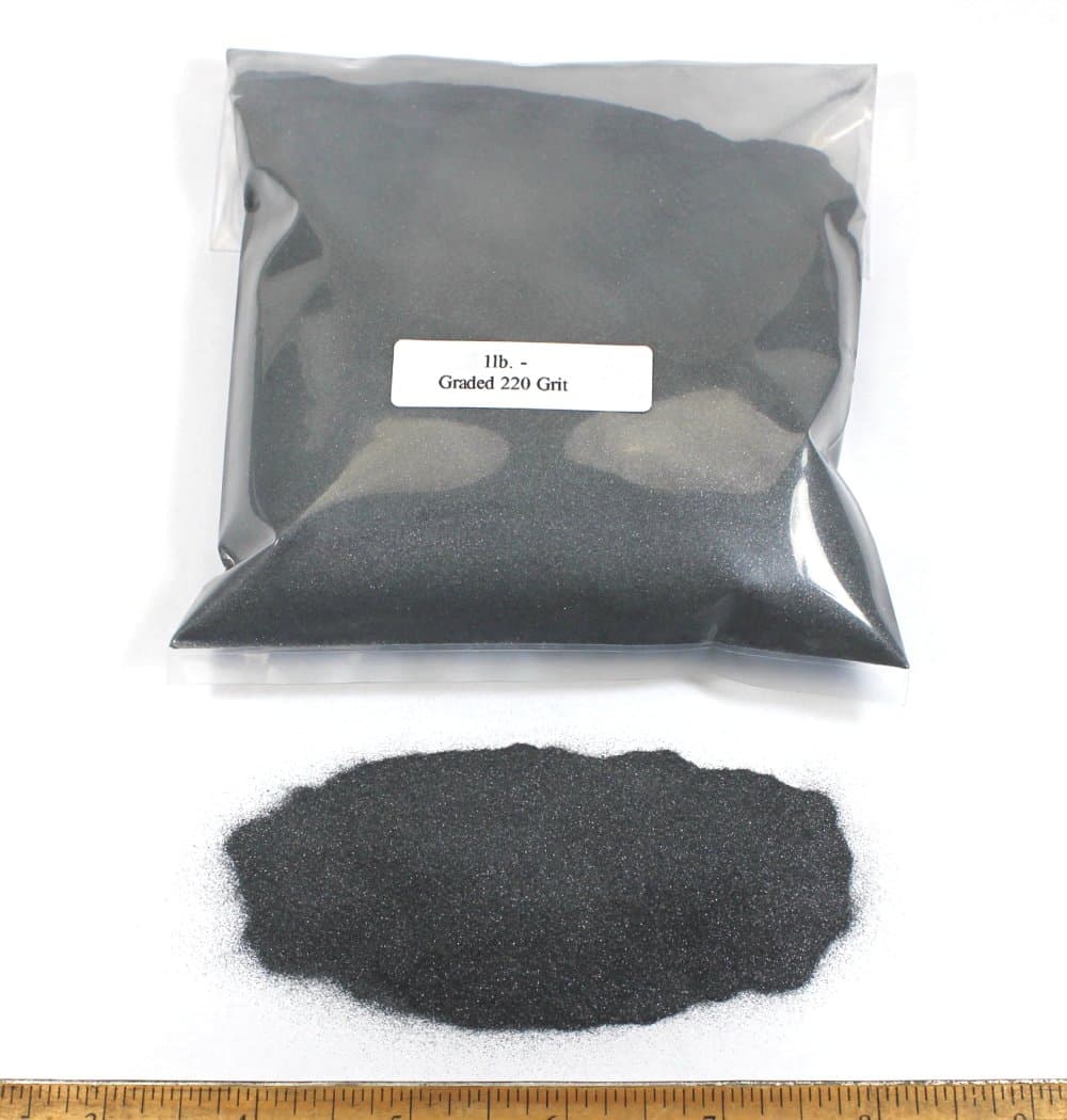 220 Grade Silicon Carbide Grit: 5lbs