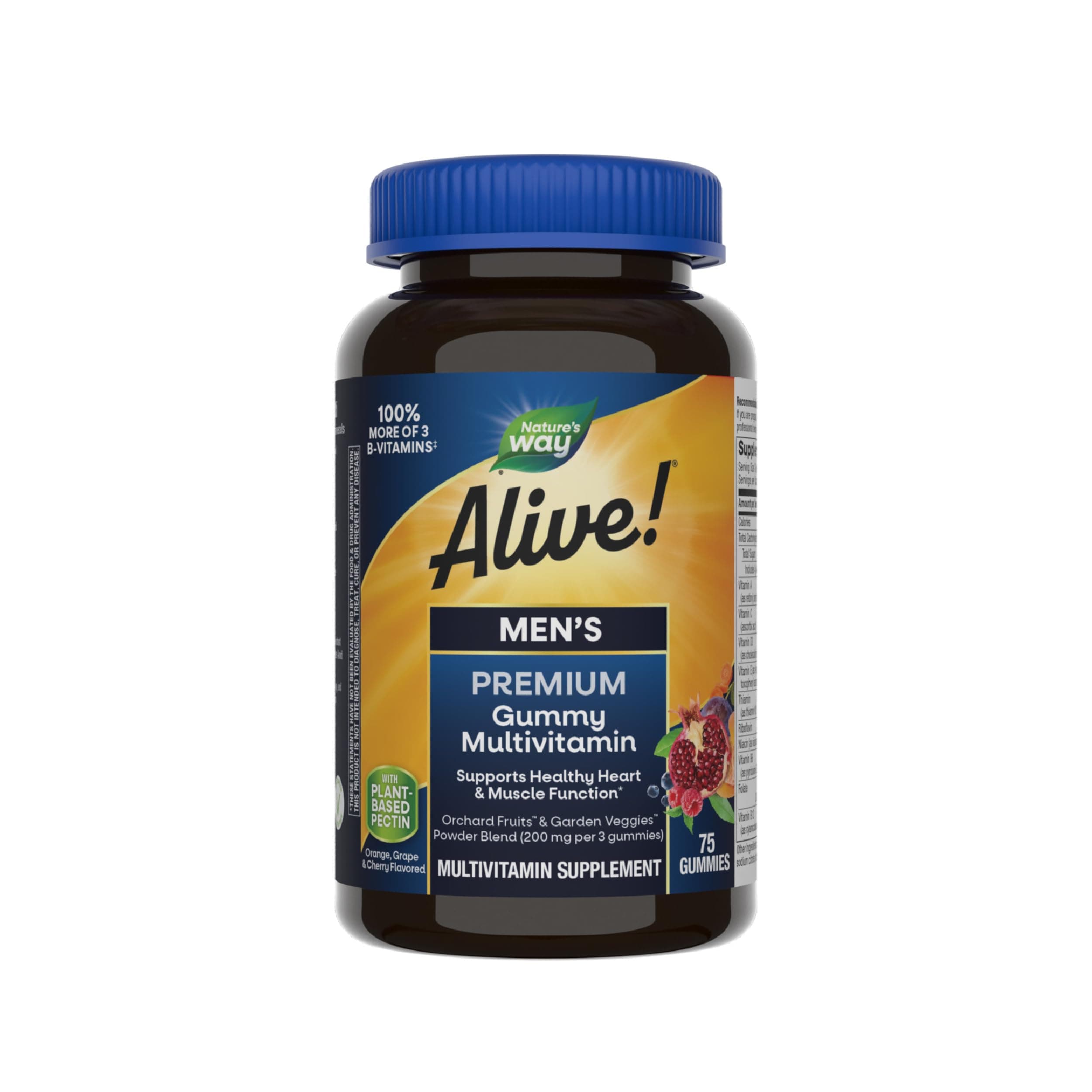 Nature's Way Alive! Men's Gummy Multi Vitamin, 75 ct